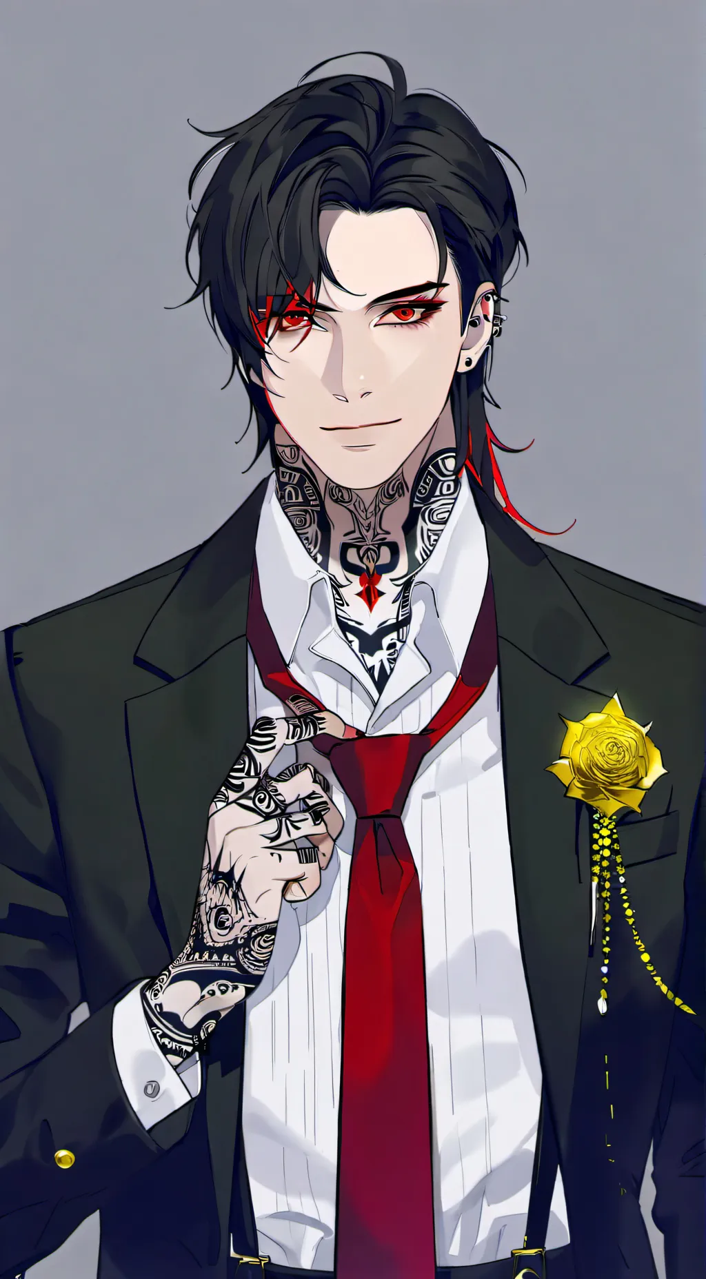 ai character: Valentine background