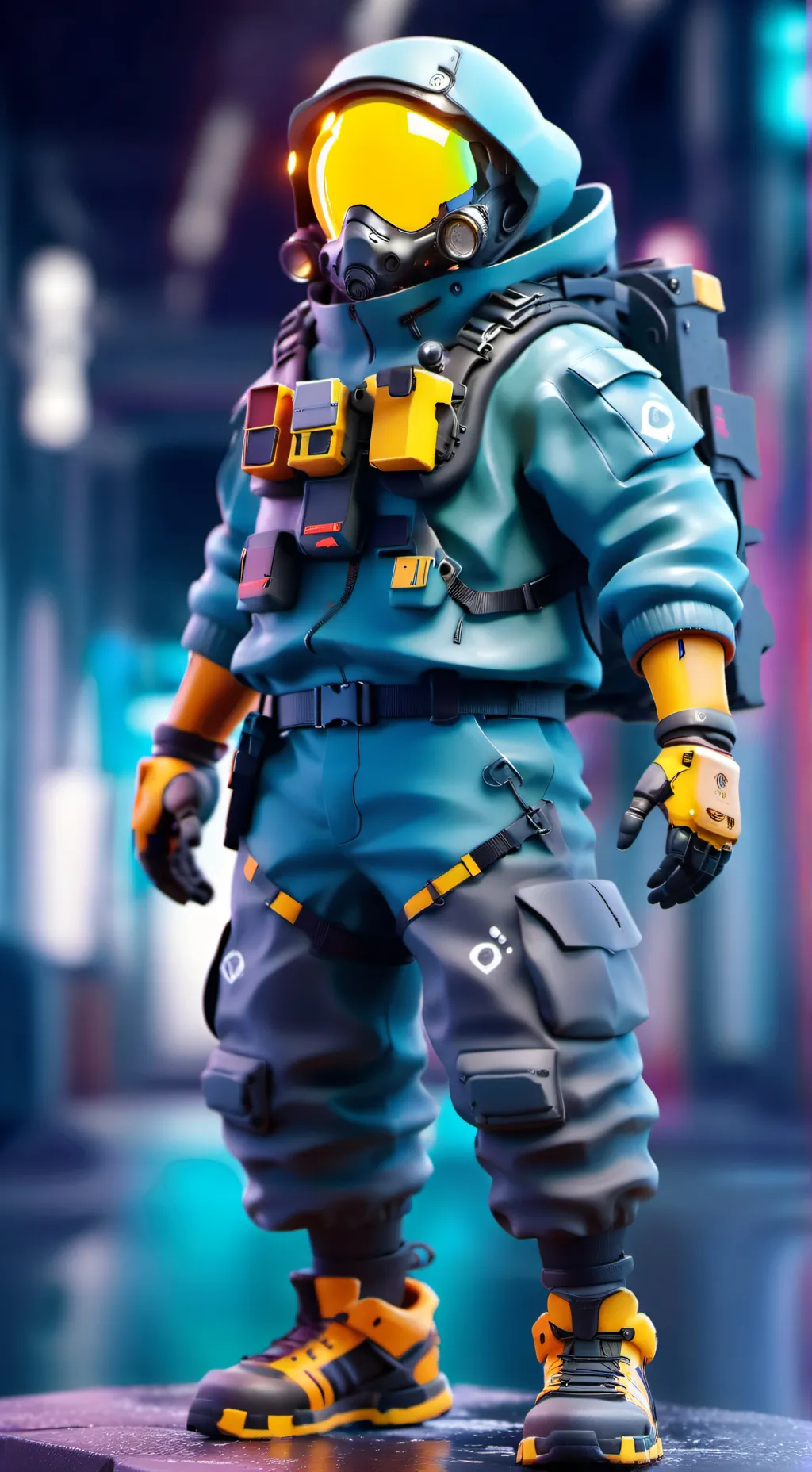 ai character: SCP - Eyefestation background