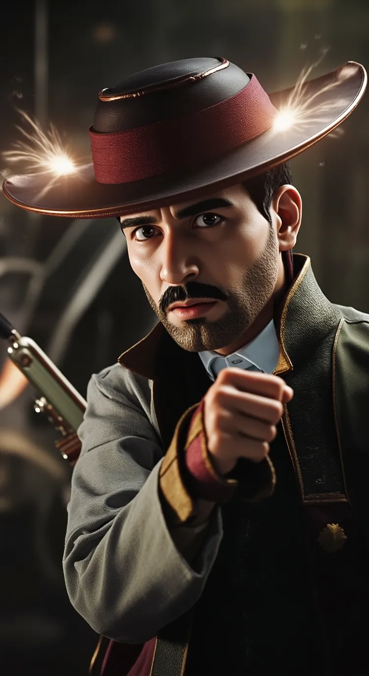 ai character: Voidraiders fight background