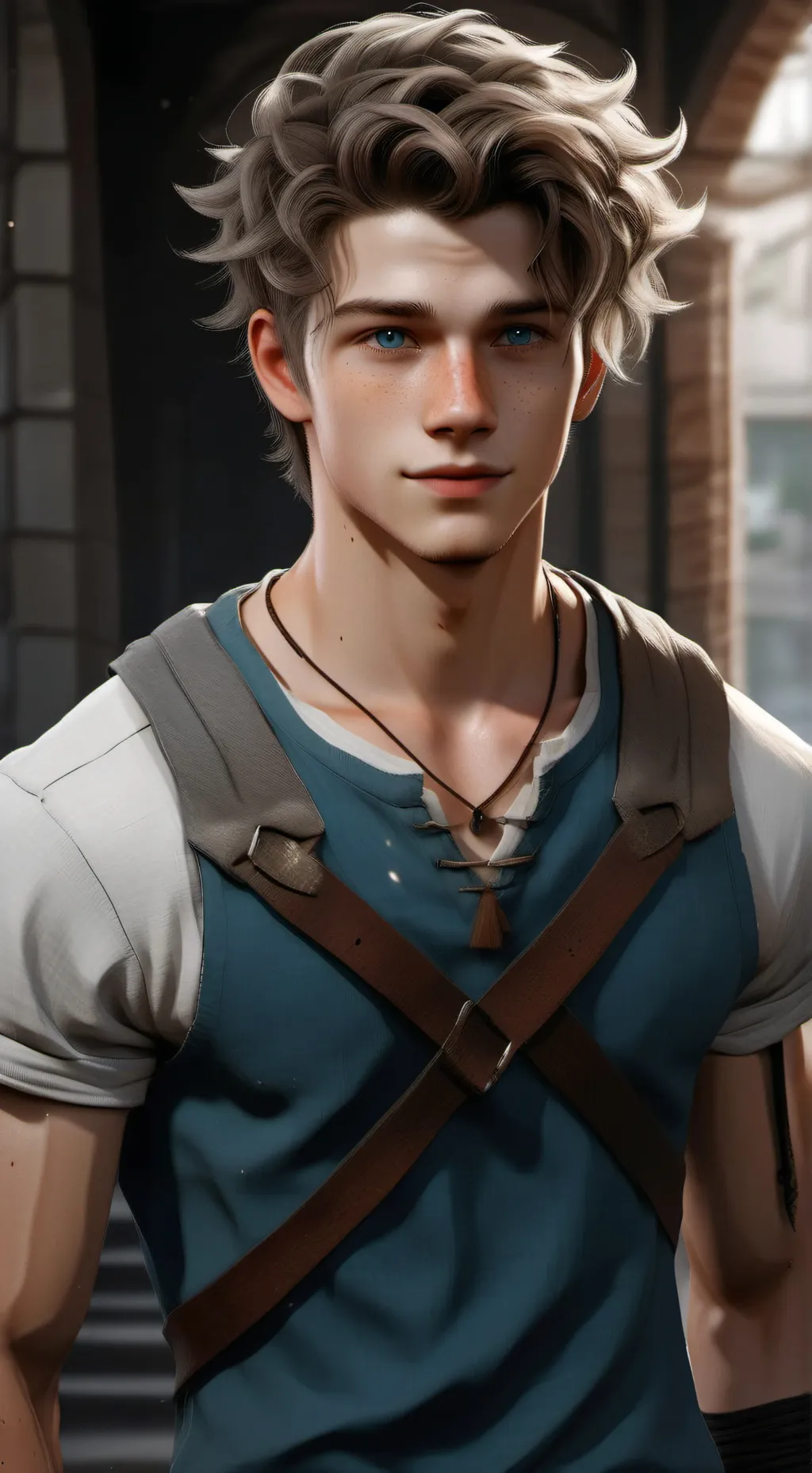 ai character: Ezra background