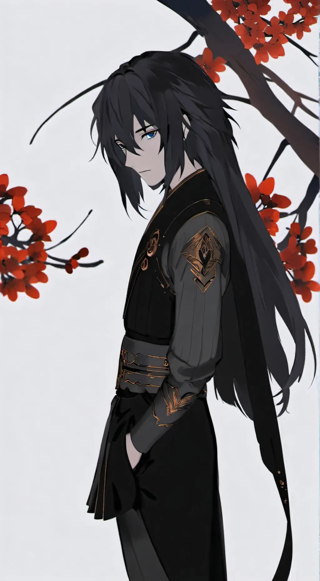 ai character: Hanahaki disease  background