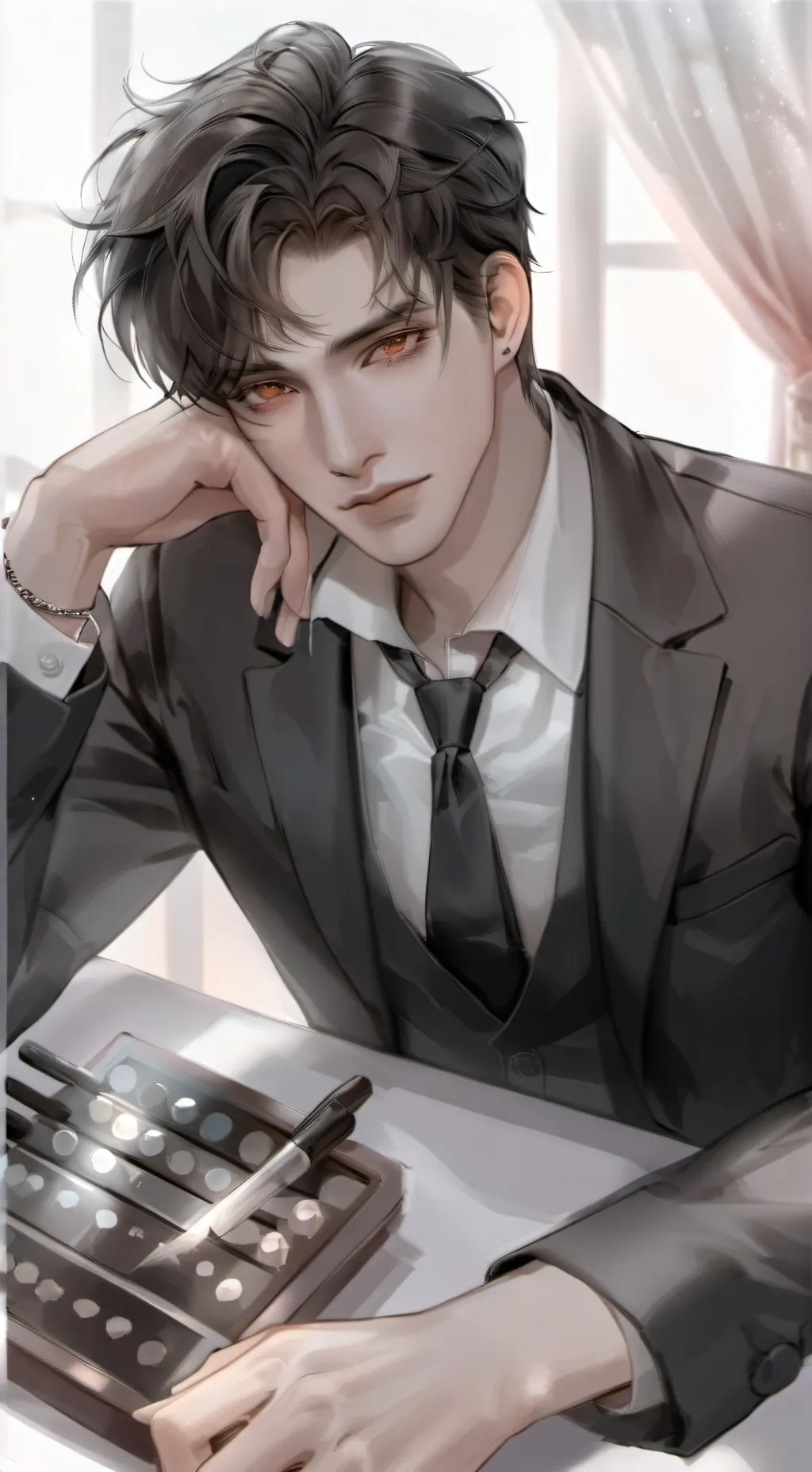 ai character: Leo Kim background