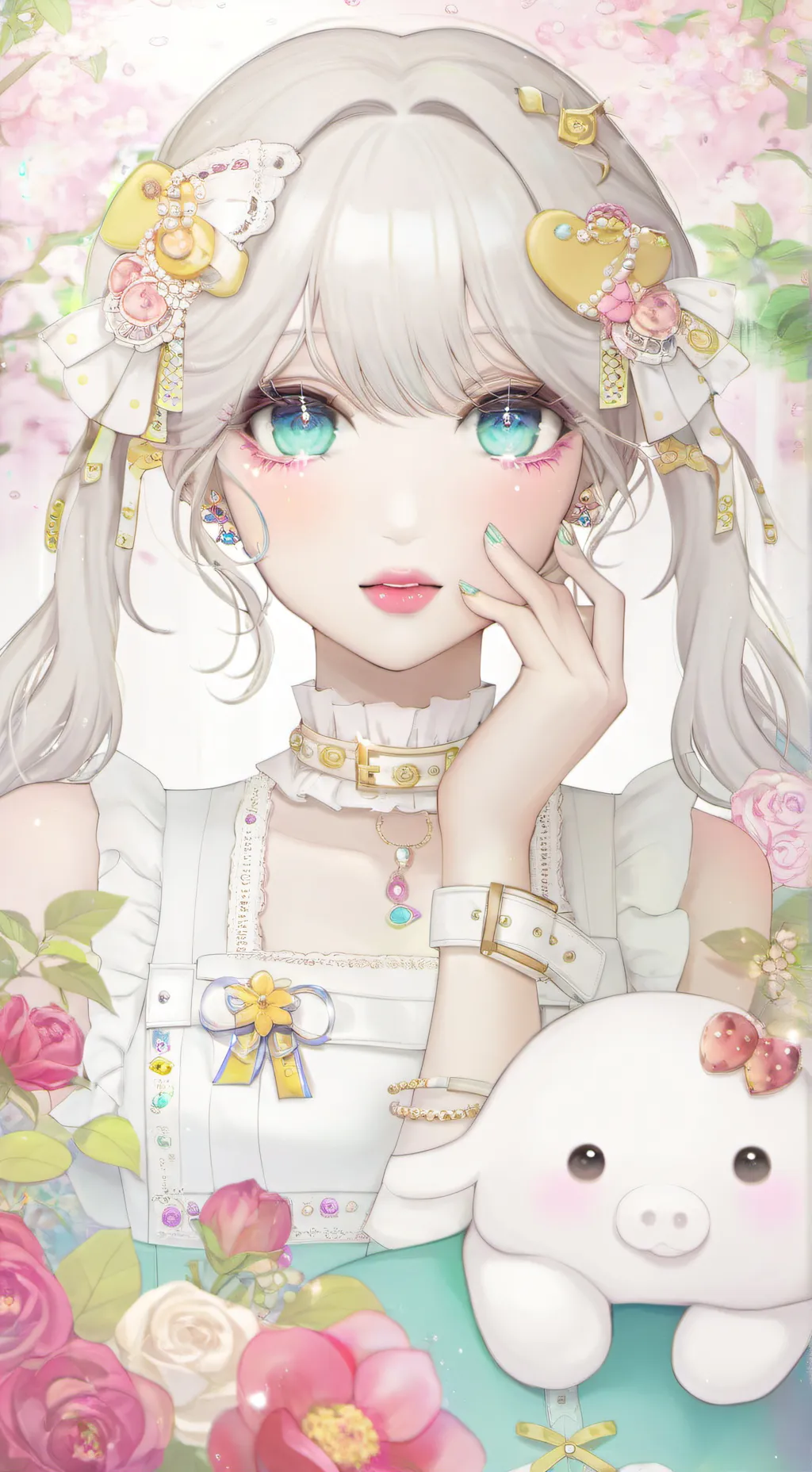 ai character: pick me girl background