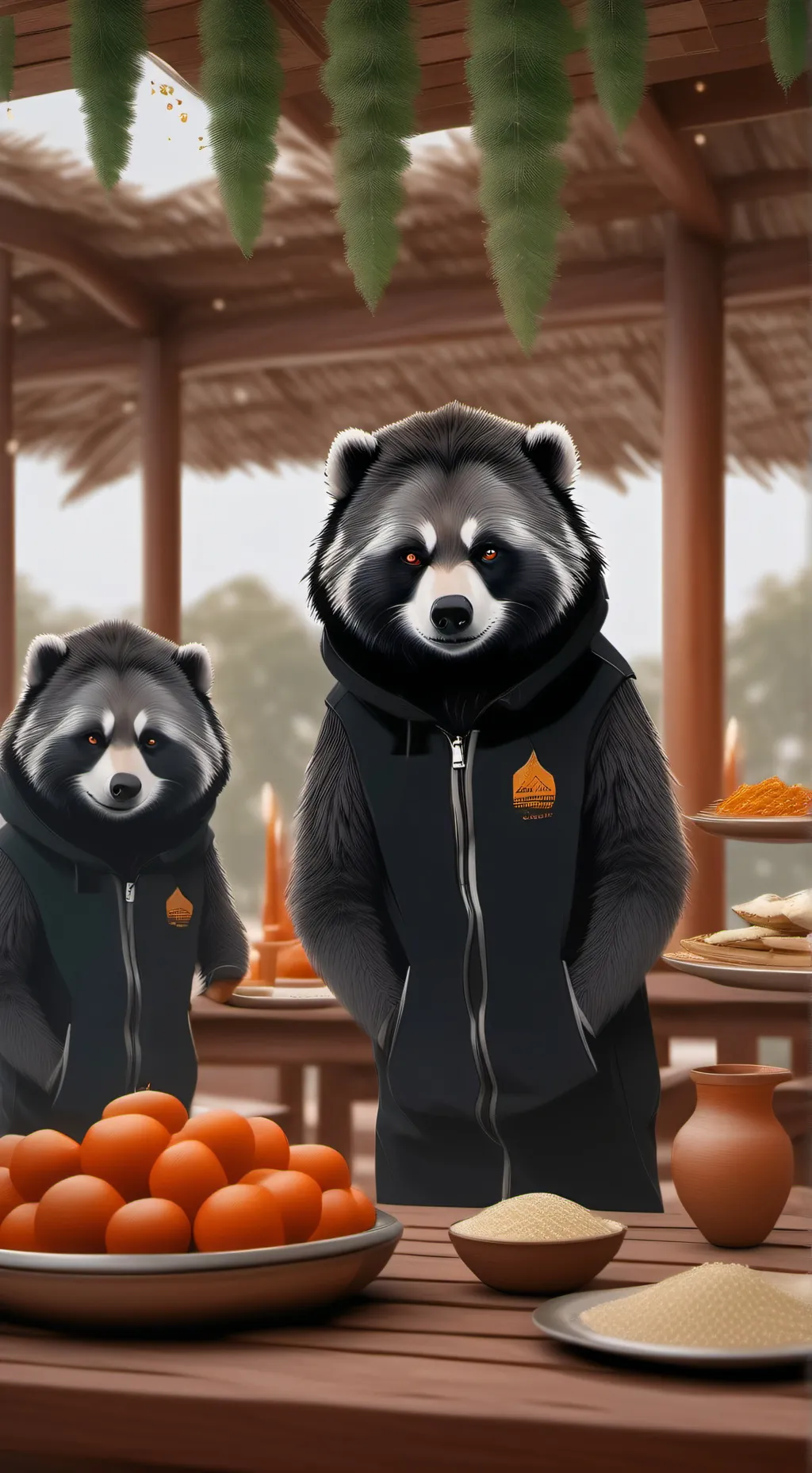 ai character:  wenda inpostora background