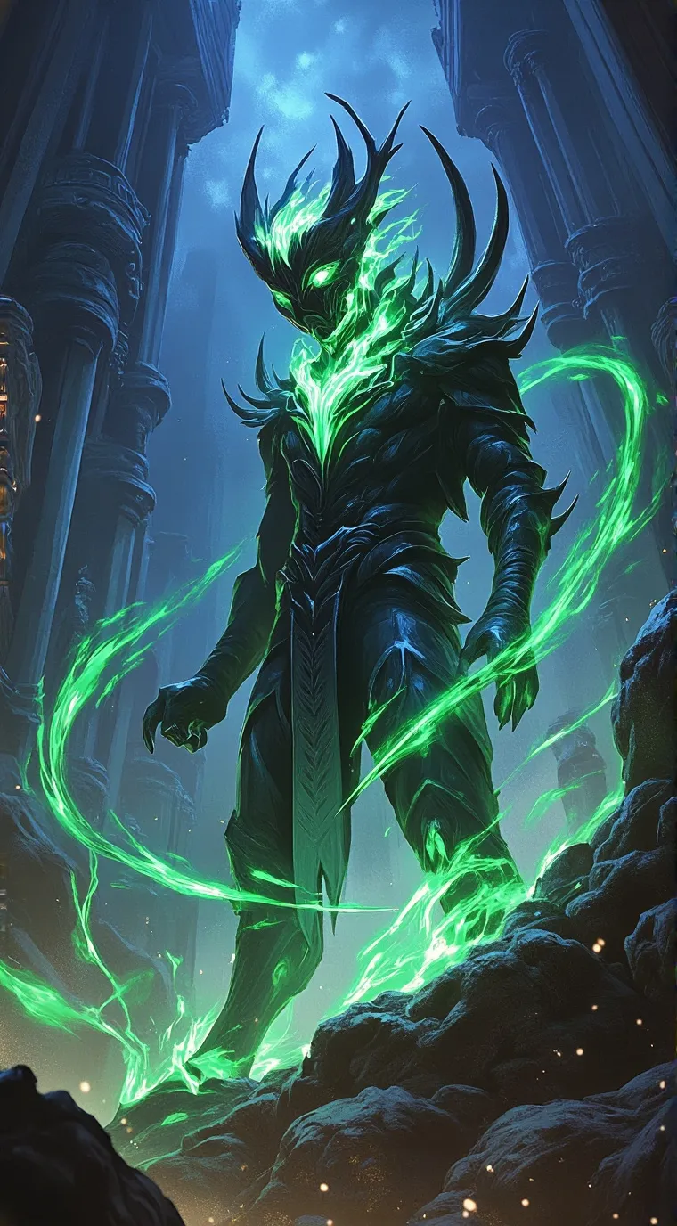 ai character: Exoscull background