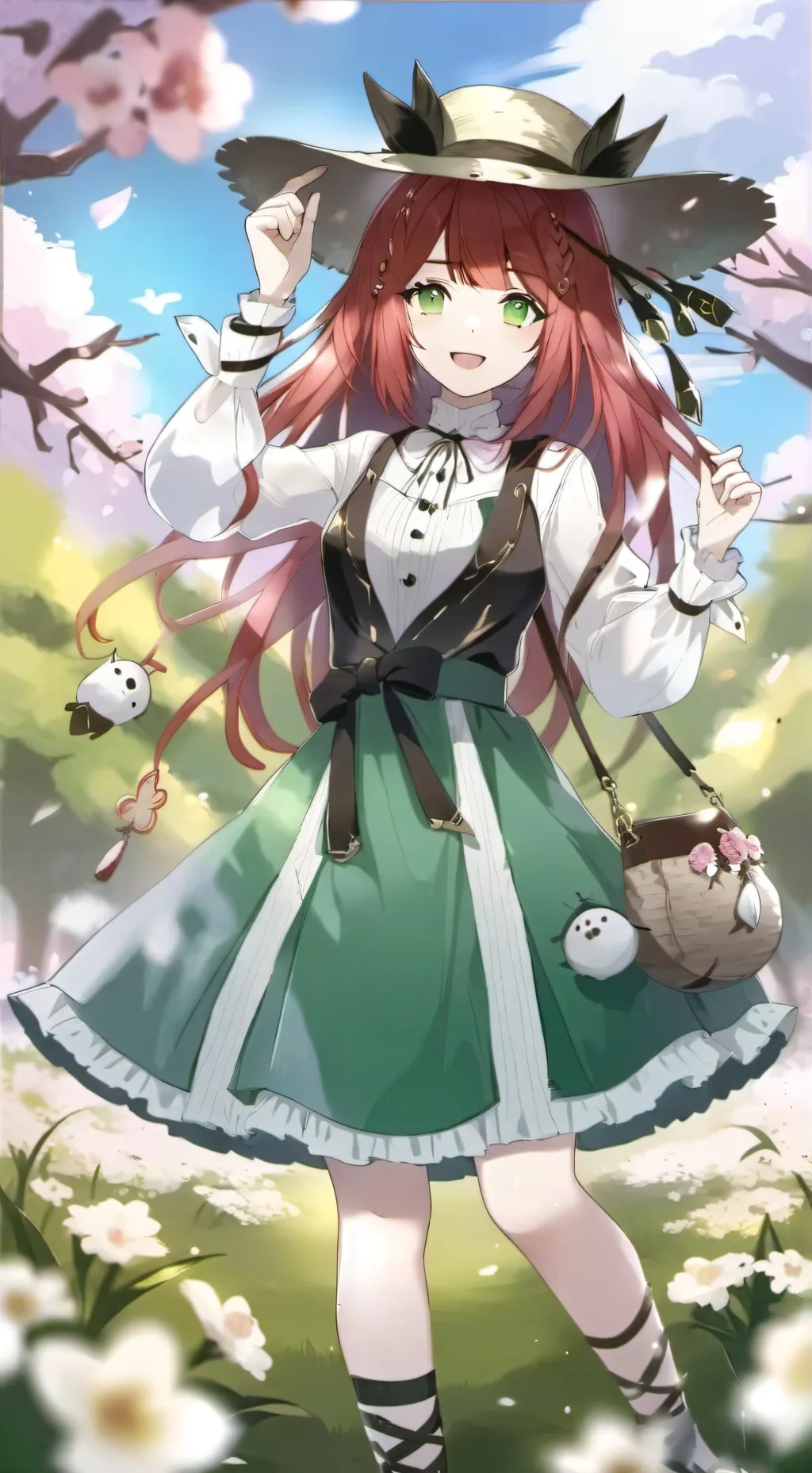 ai character: Elisabeth  background