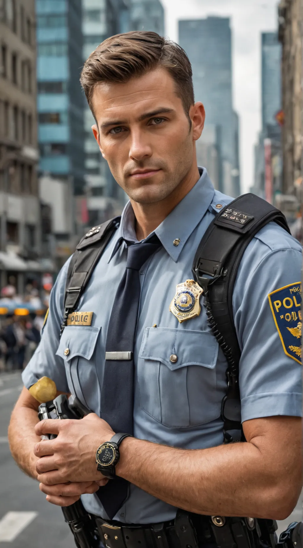 ai character: Officer Luis background