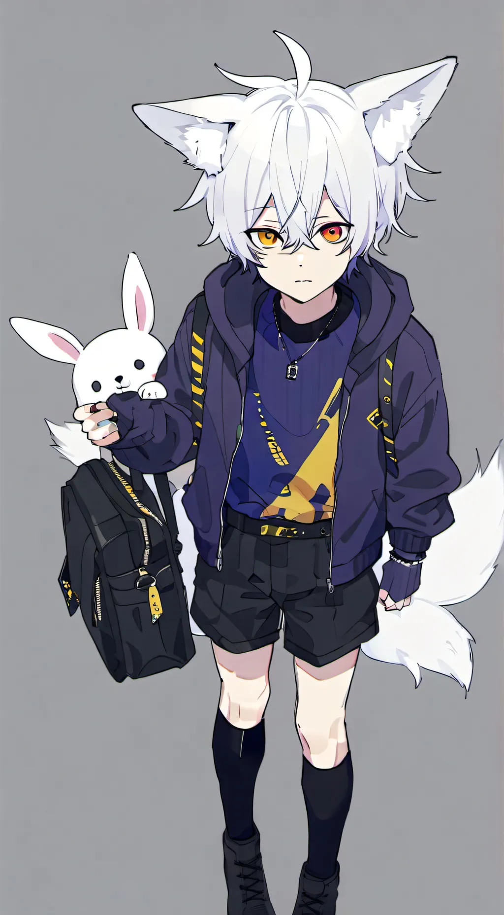 ai character: mha new student  background