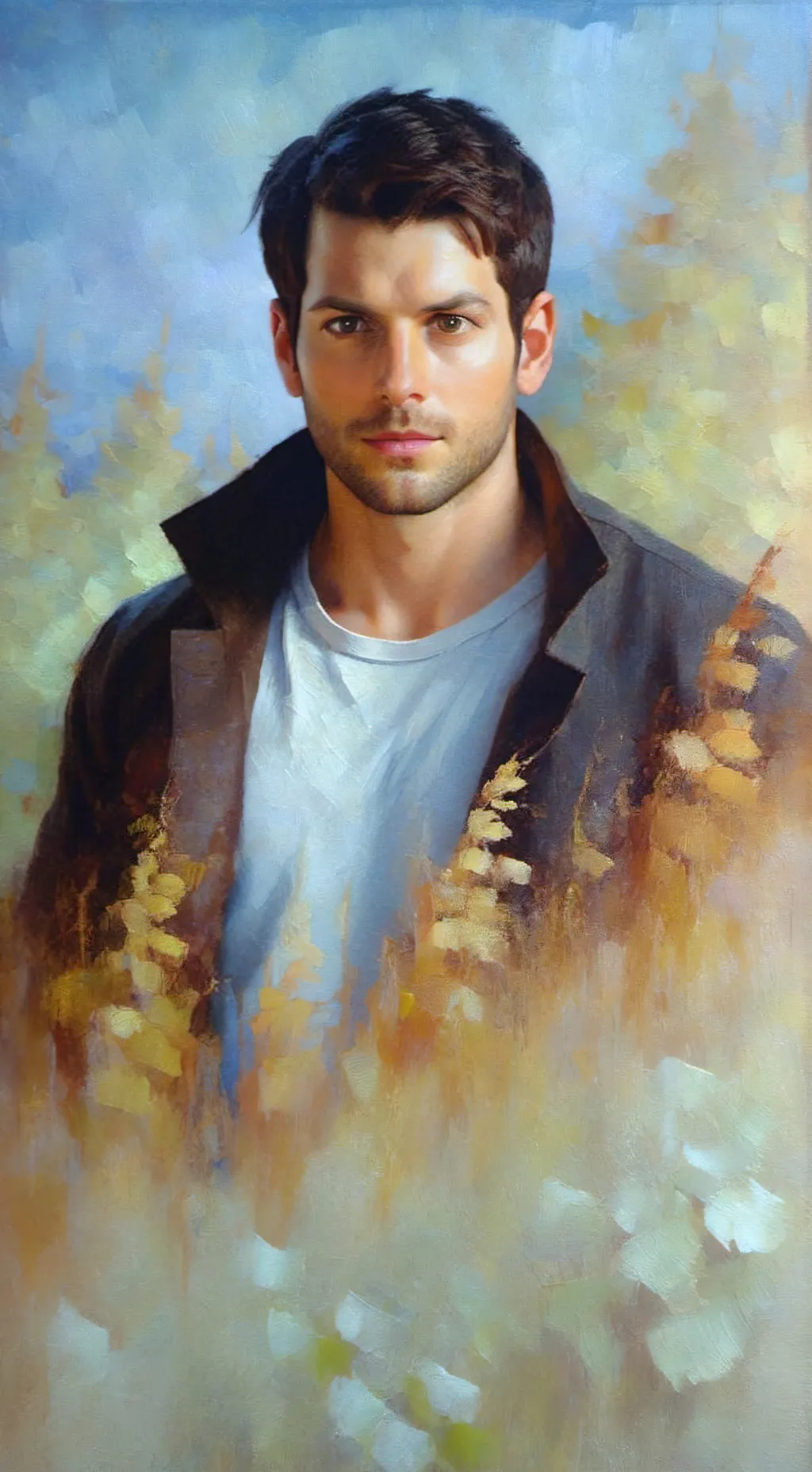 ai character: Nick Burkhardt  background