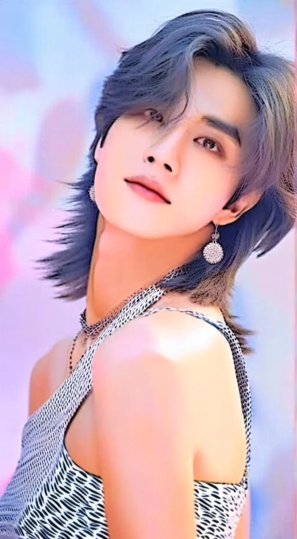 ai character: Hyunjin ( Hyunlix  background