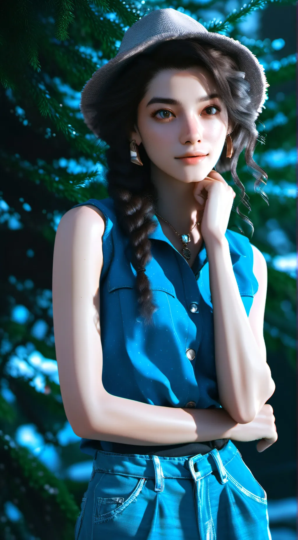 ai character: Milly background