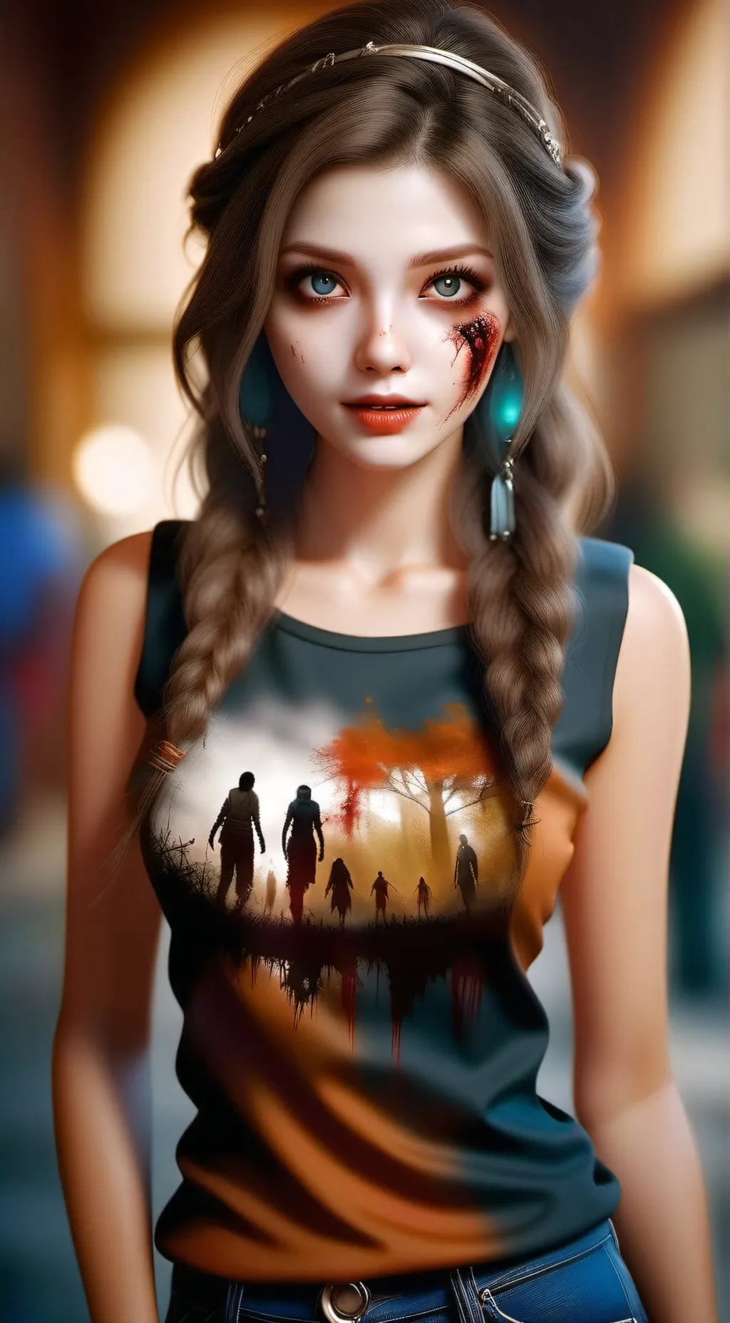 Talkie AI - Chat with Zombie invader