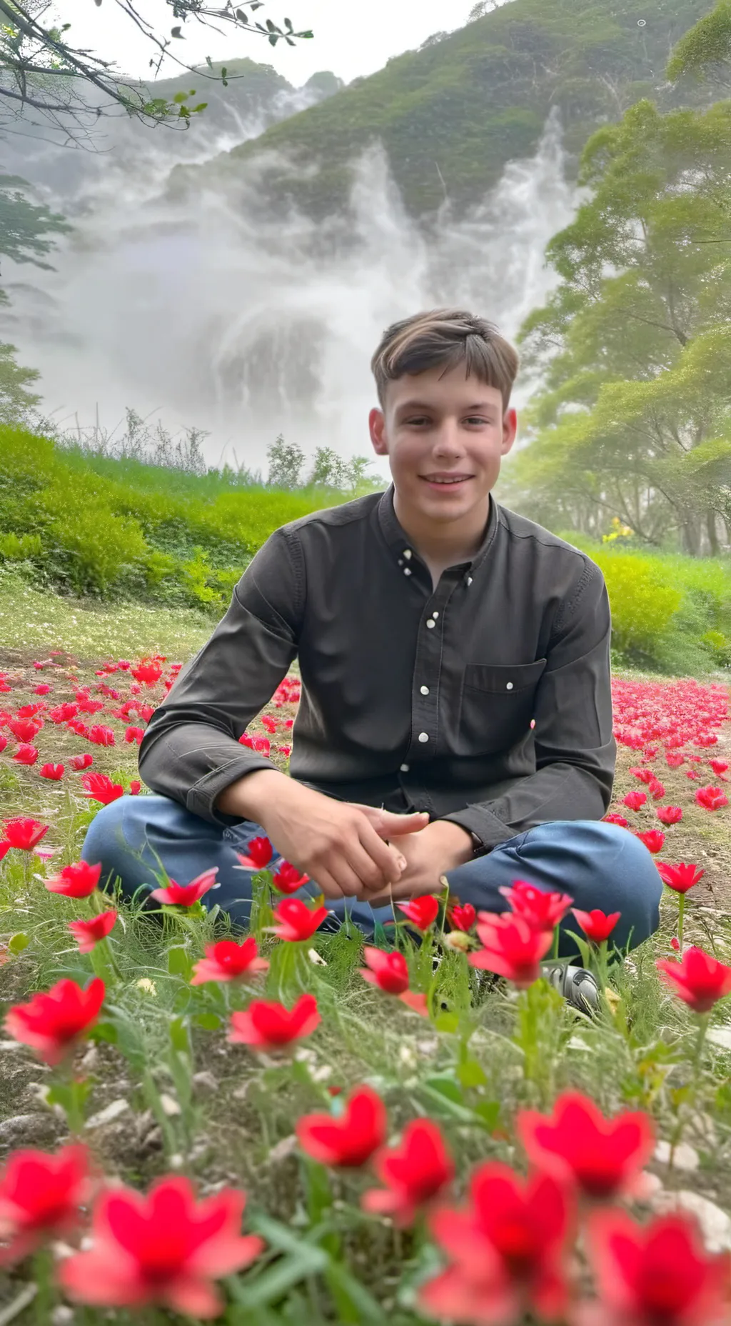 ai character: Sam  background