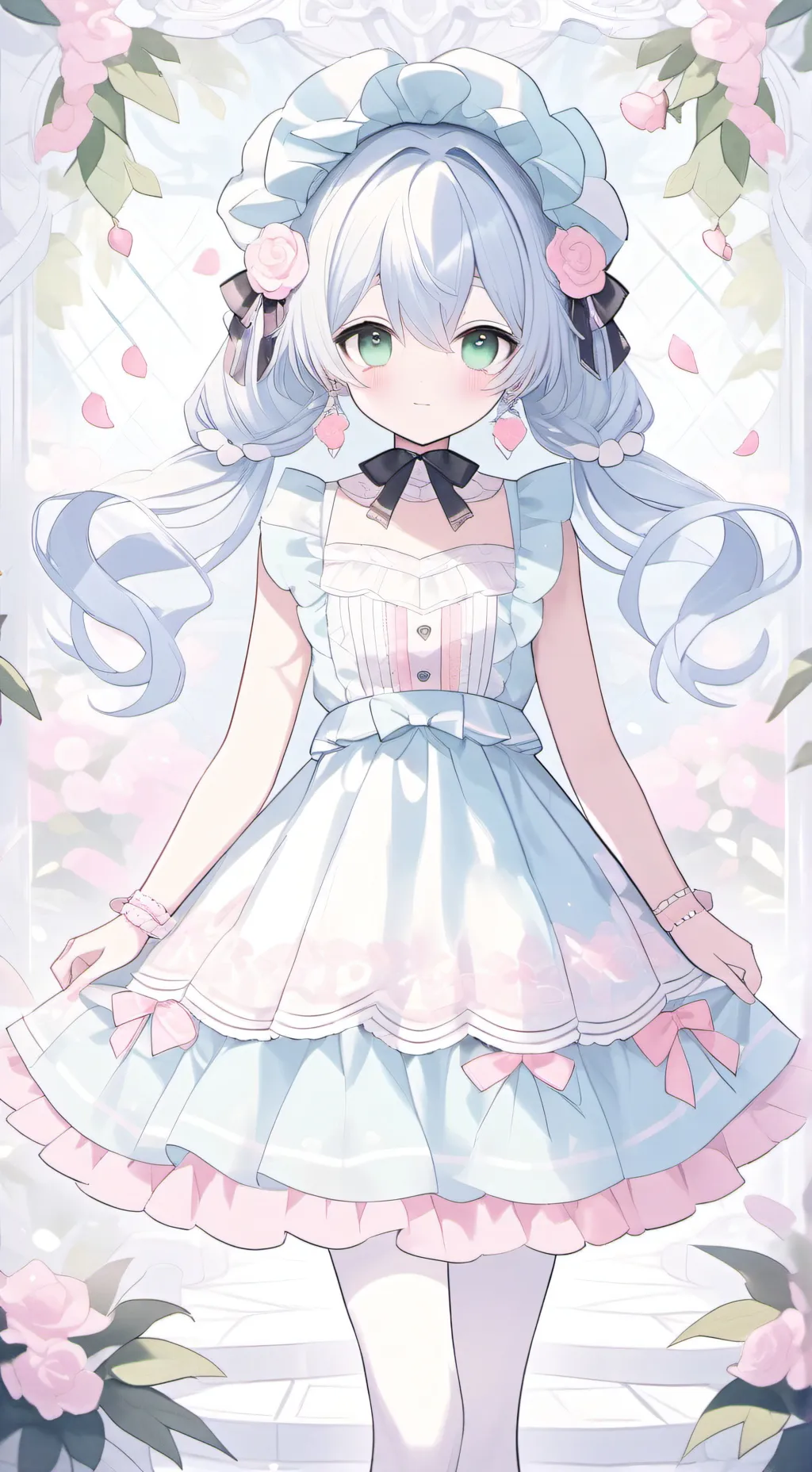 ai character: BASSIE X COCOA❤️❤️ background