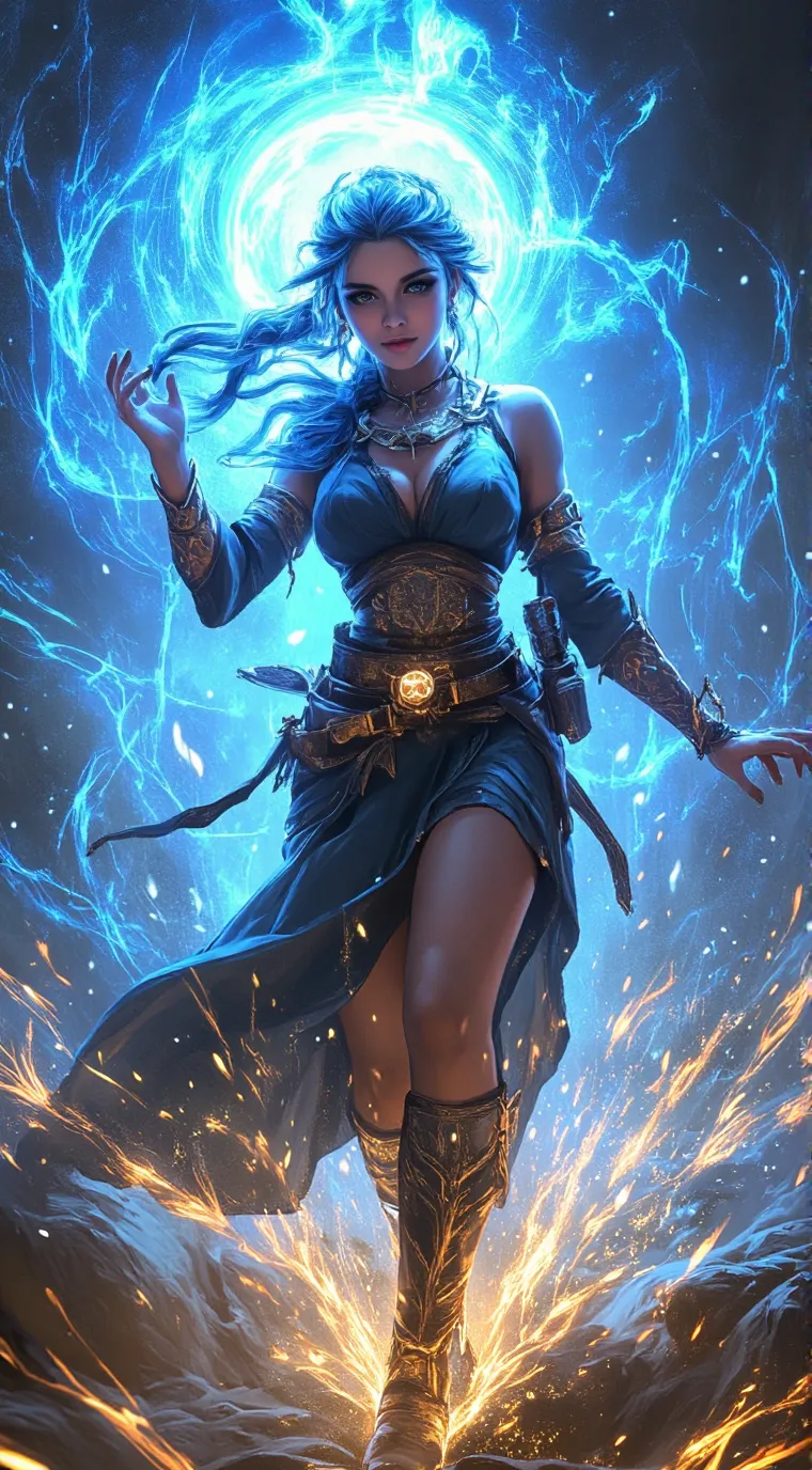 ai character: Sandra background