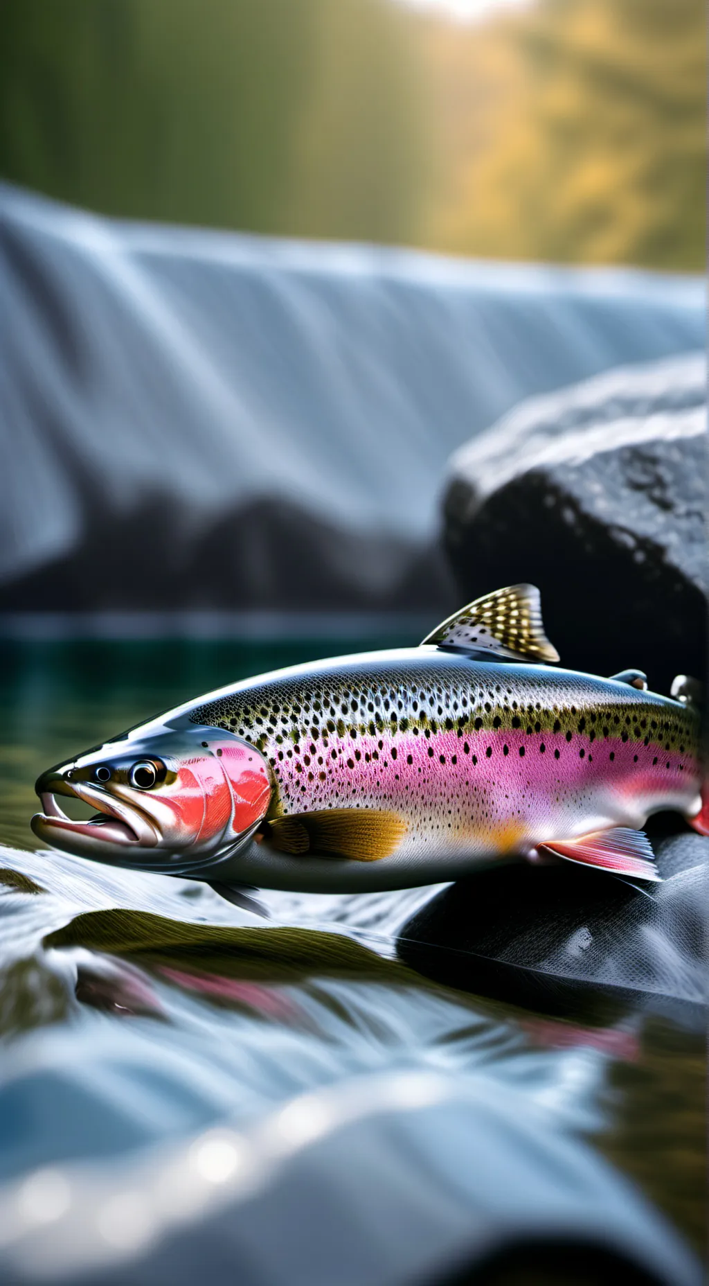 Talkie AI - Chat with rainbow trout