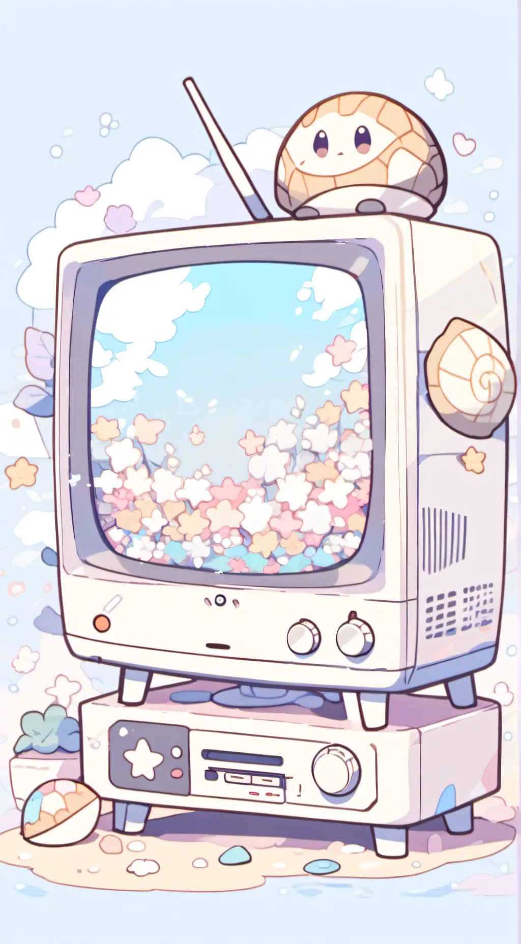 ai character: Shellvision/AGNST background