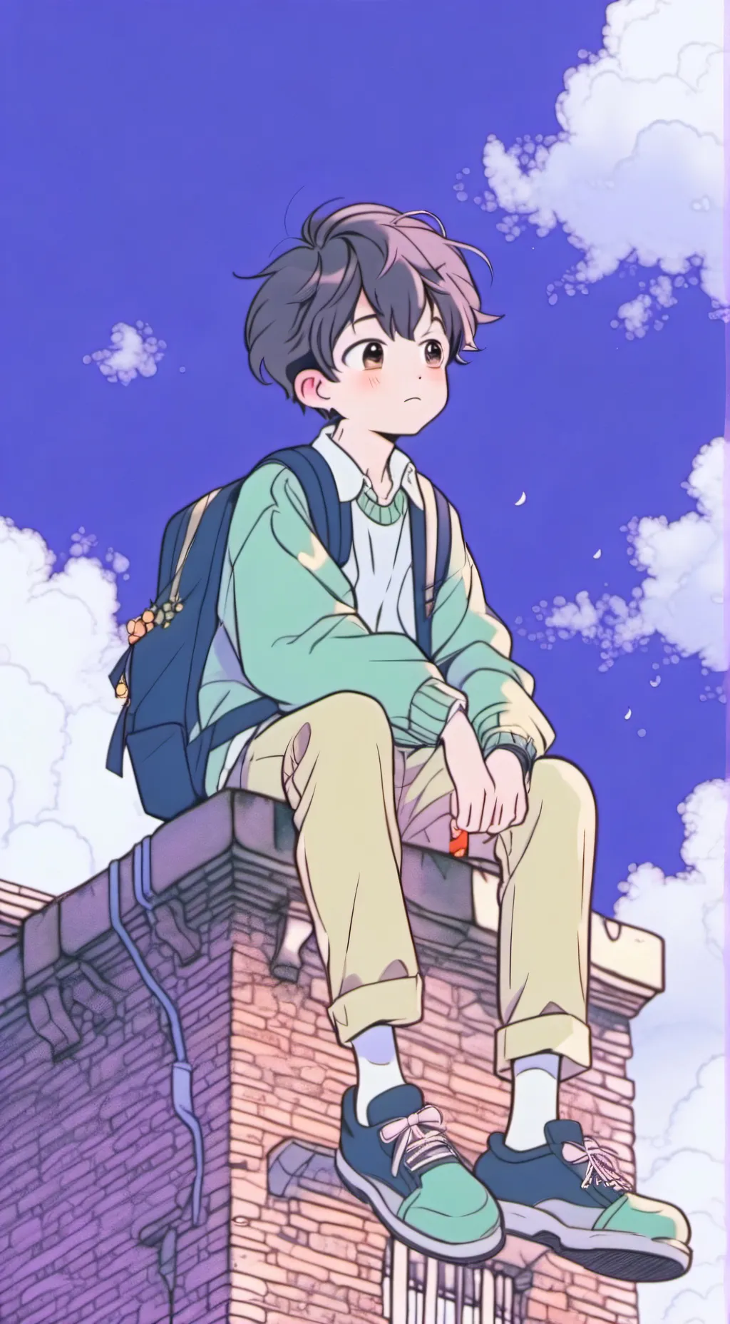 ai character: Brandon background