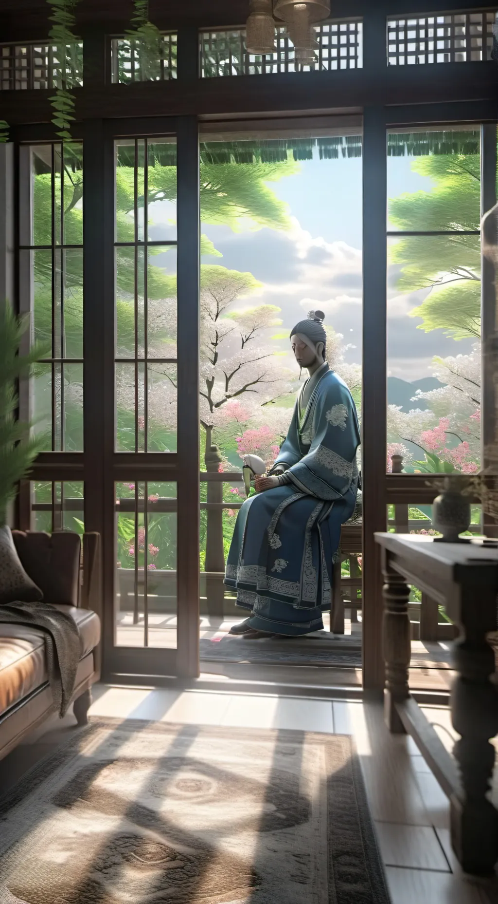 ai character: Iron will academy  background