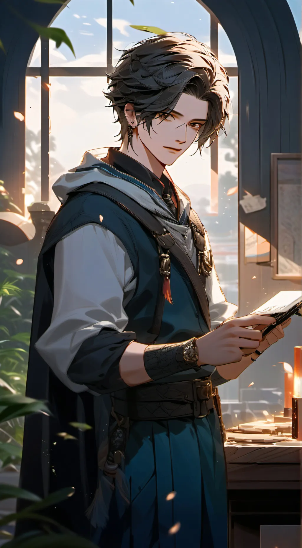 ai character: ×prince Xavier×👑 background