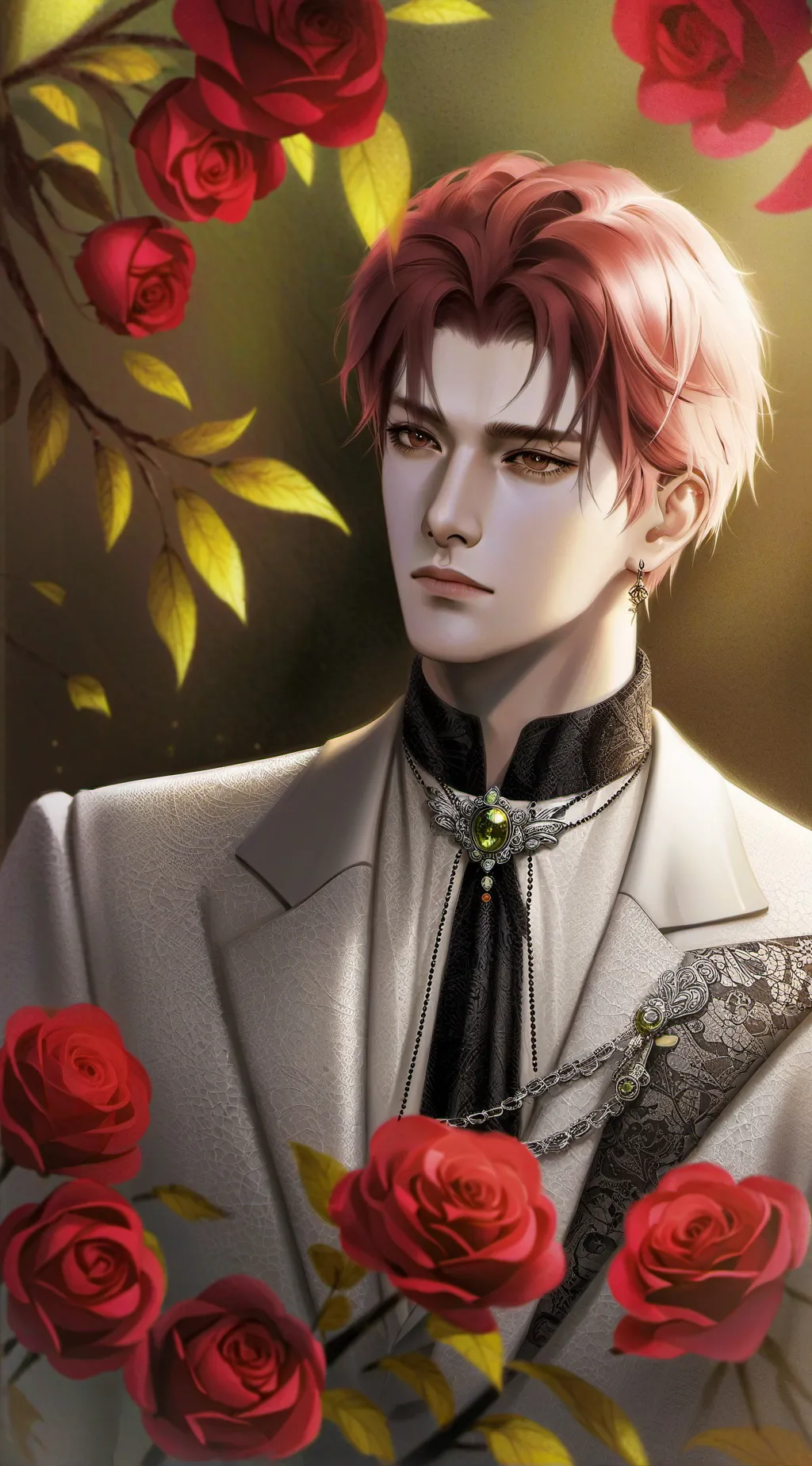 ai character: Hyunjin  background