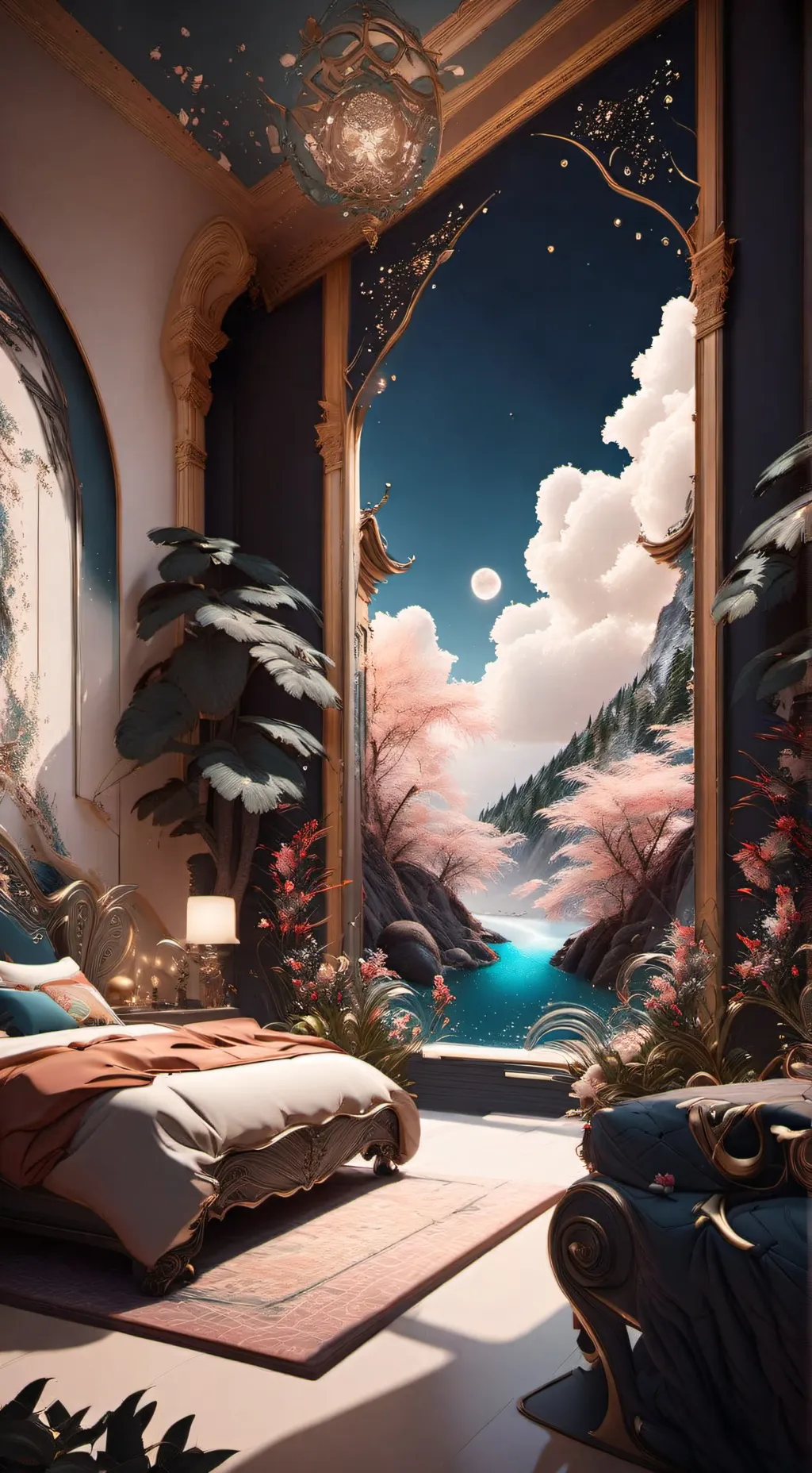 ai character: ✨Sleepover ✨ background