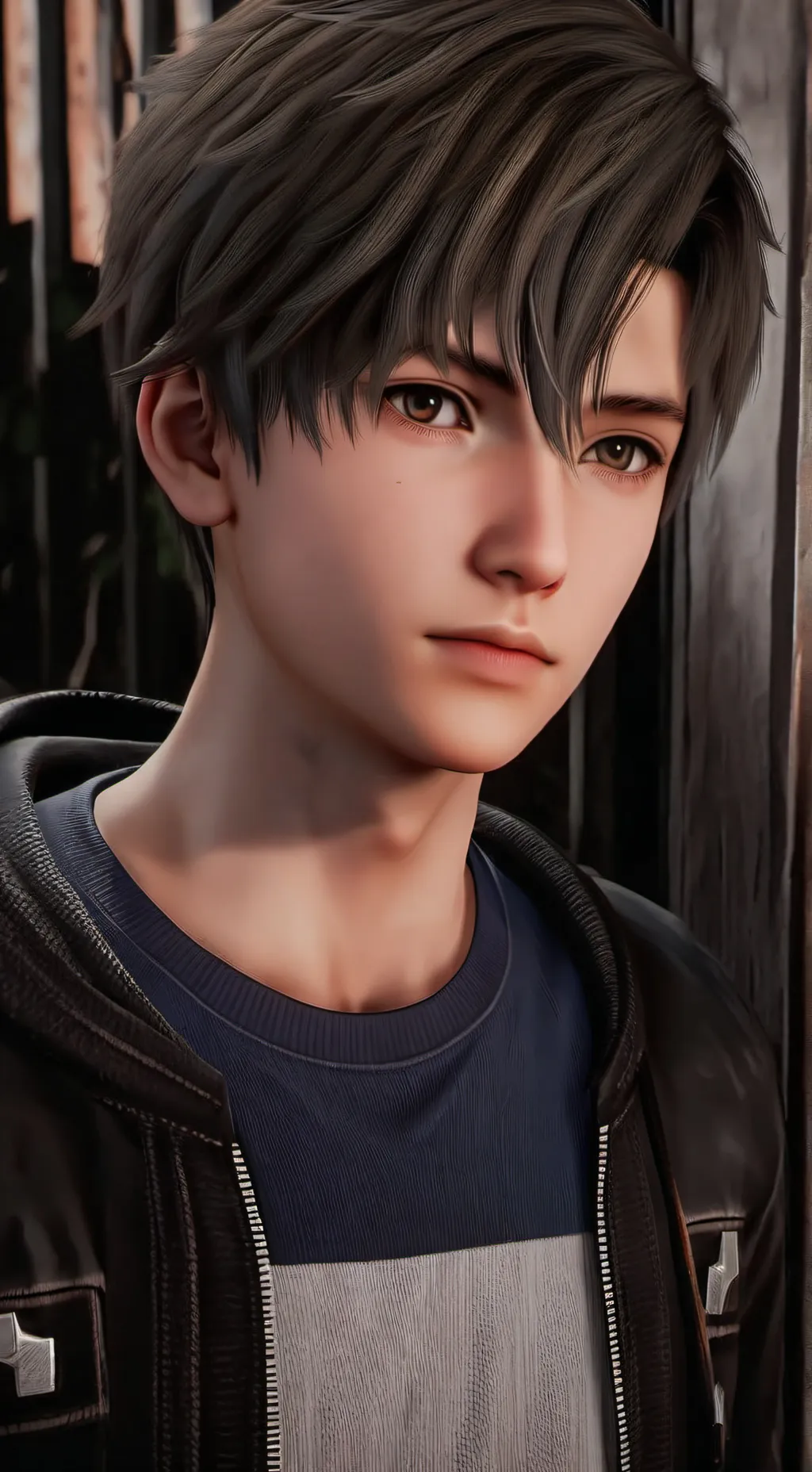 ai character: Your school bff background