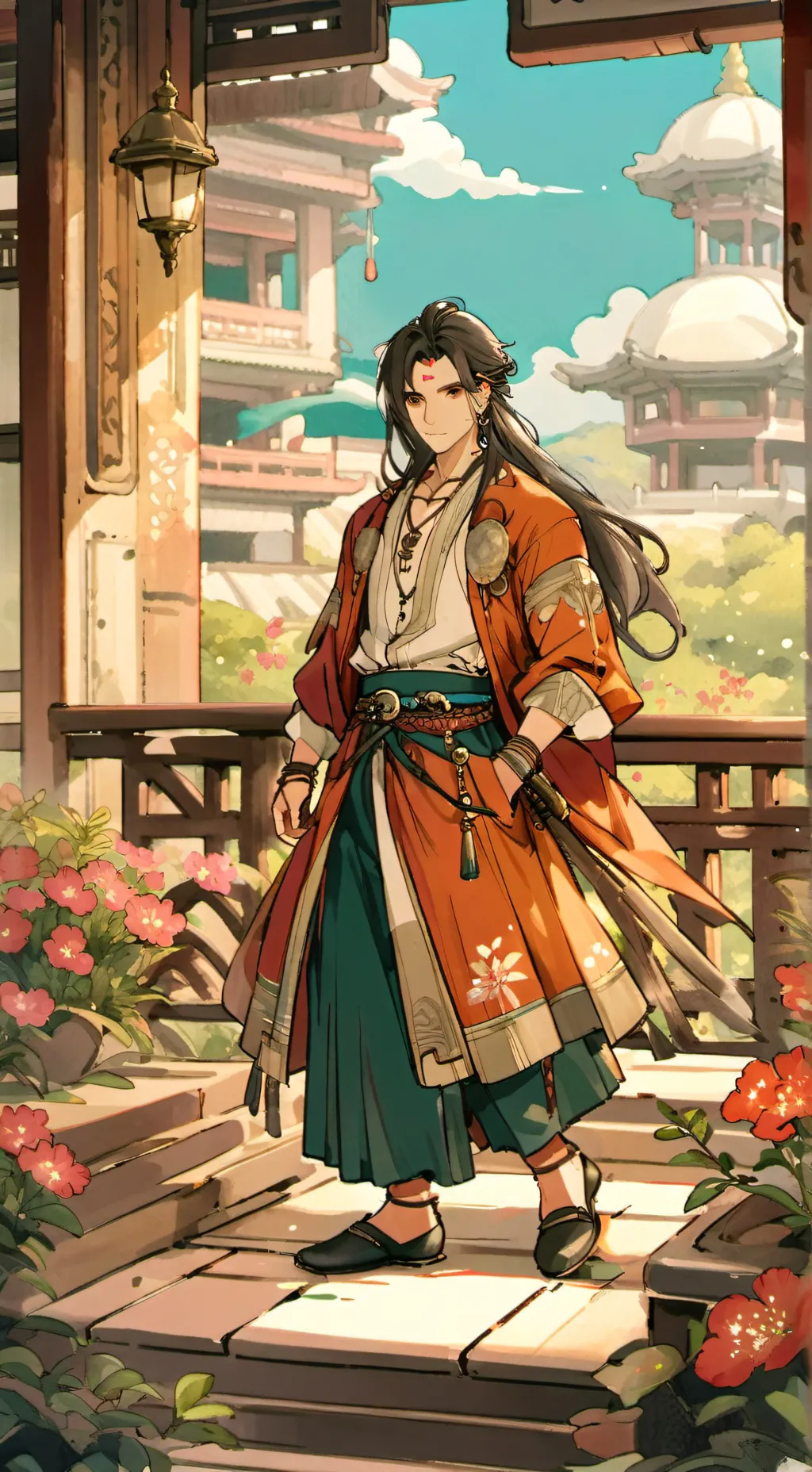 ai character: So hard background