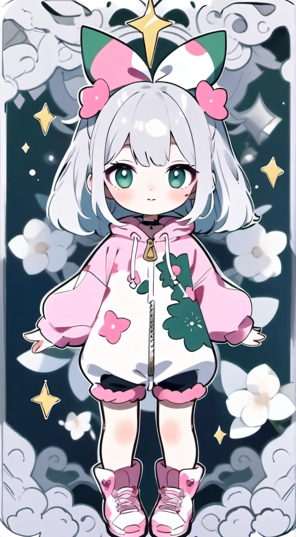 ai character: little sister  background