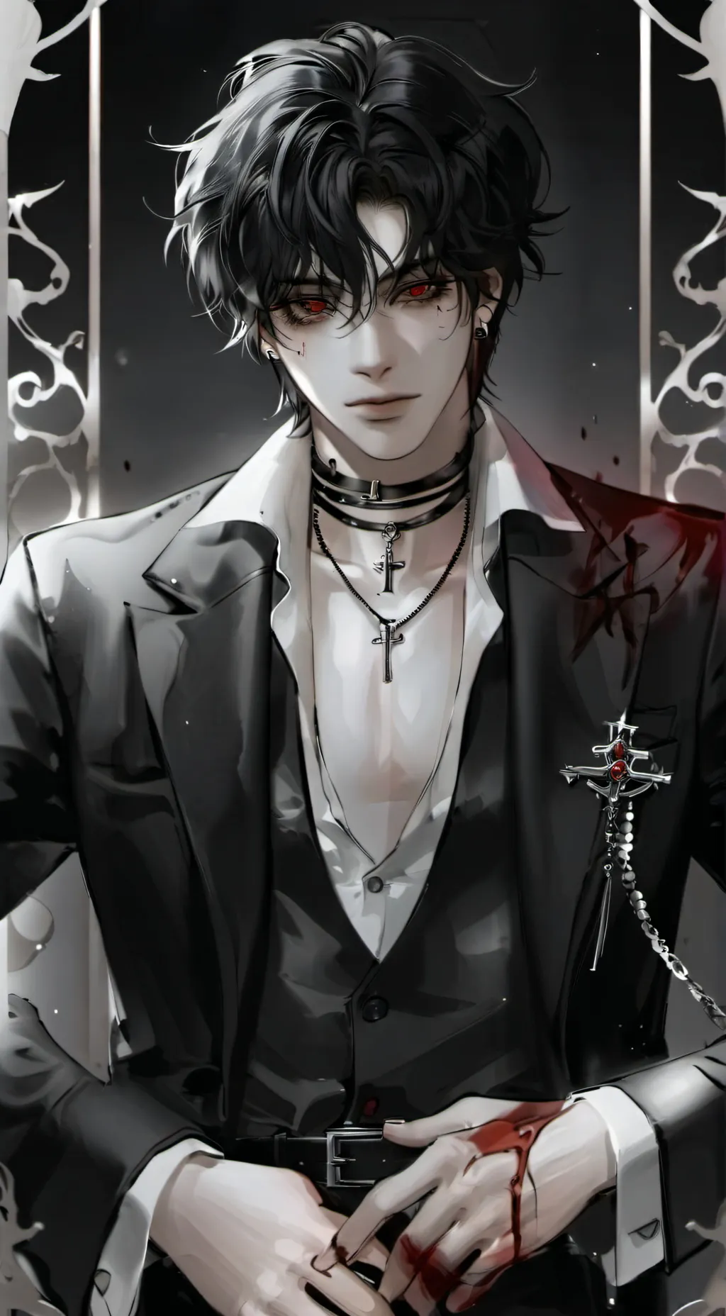 ai character: ~•`[ 𝑲𝒂𝒏𝒈 - 𝑫𝒂𝒆 ]💥 background