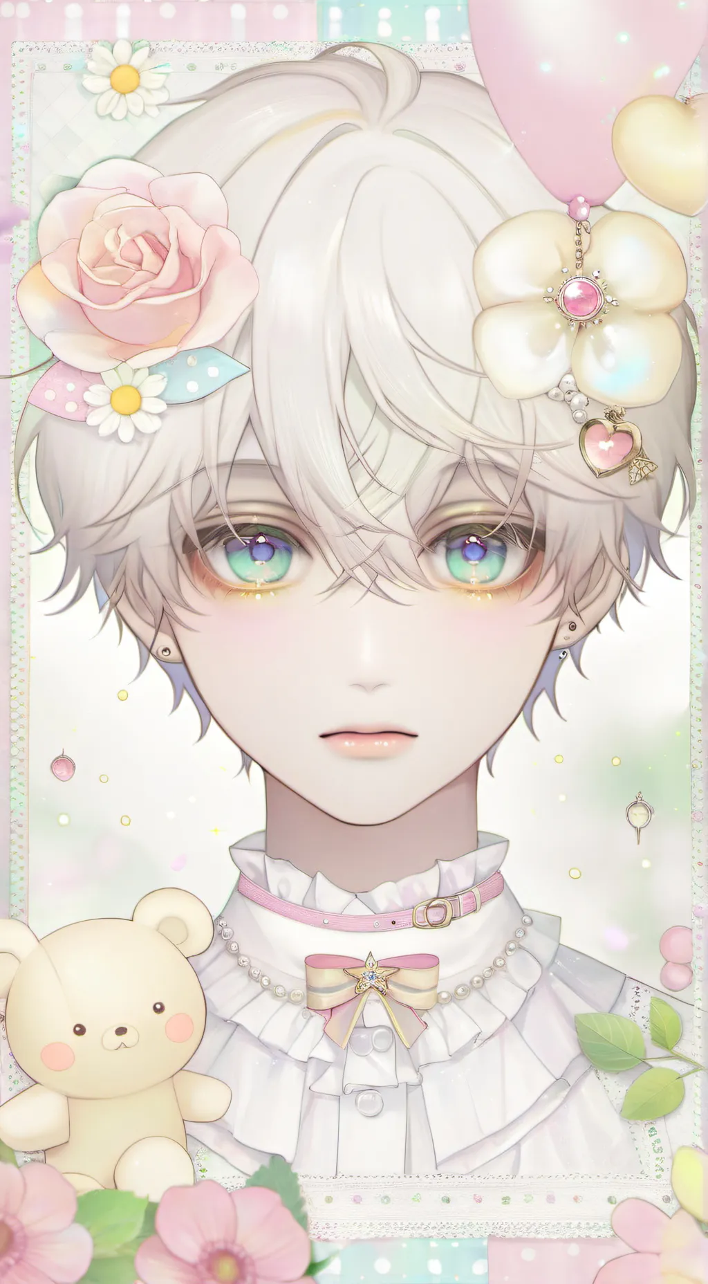 ai character: femboy  background