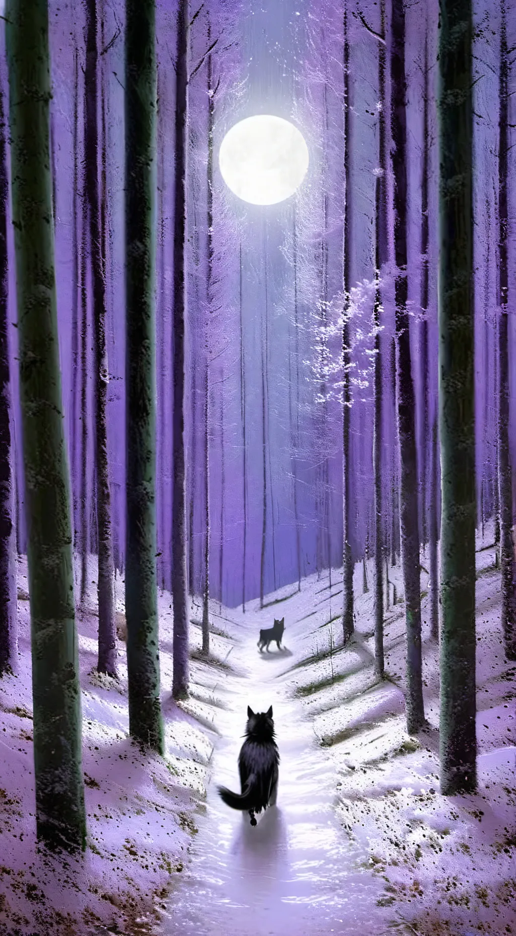 ai character: BrewClan..☕️ background