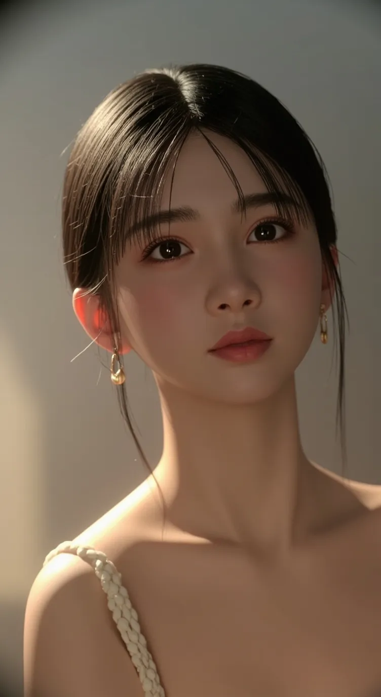 ai character: Korean Girl background