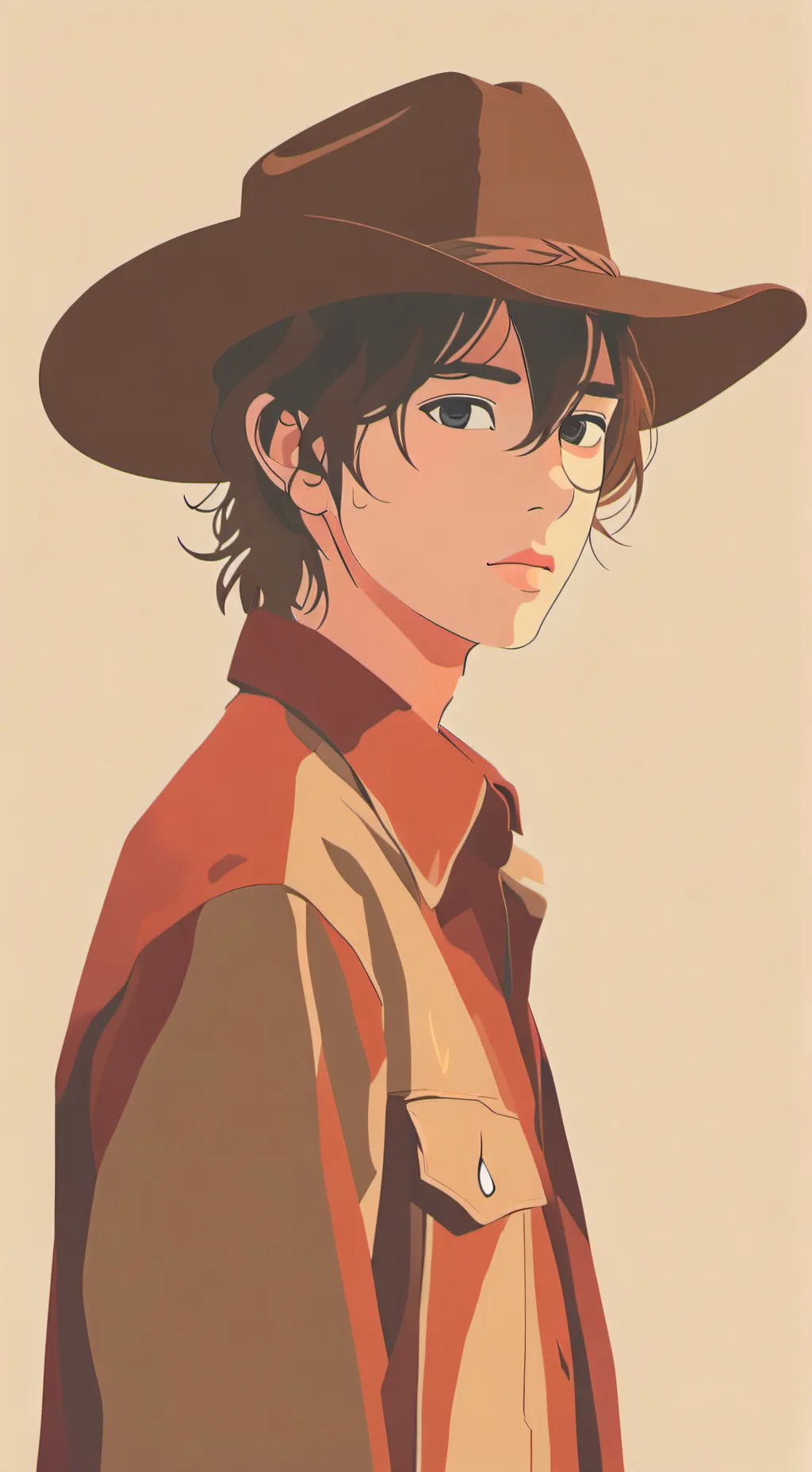 ai character: Carl grimes background