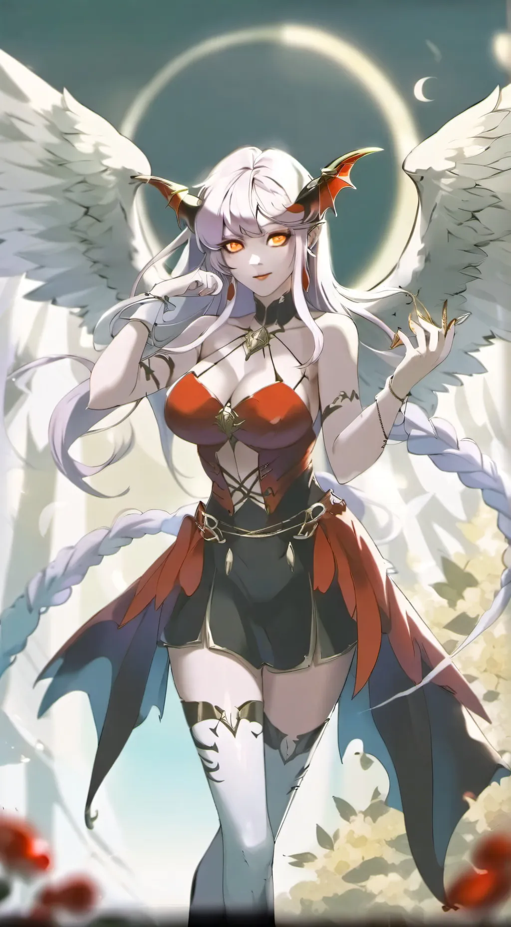 ai character: Corruptive demon background