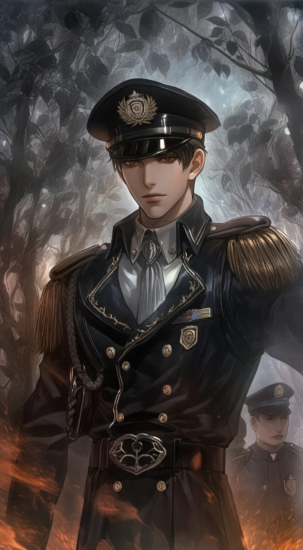 ai character: Aaron background