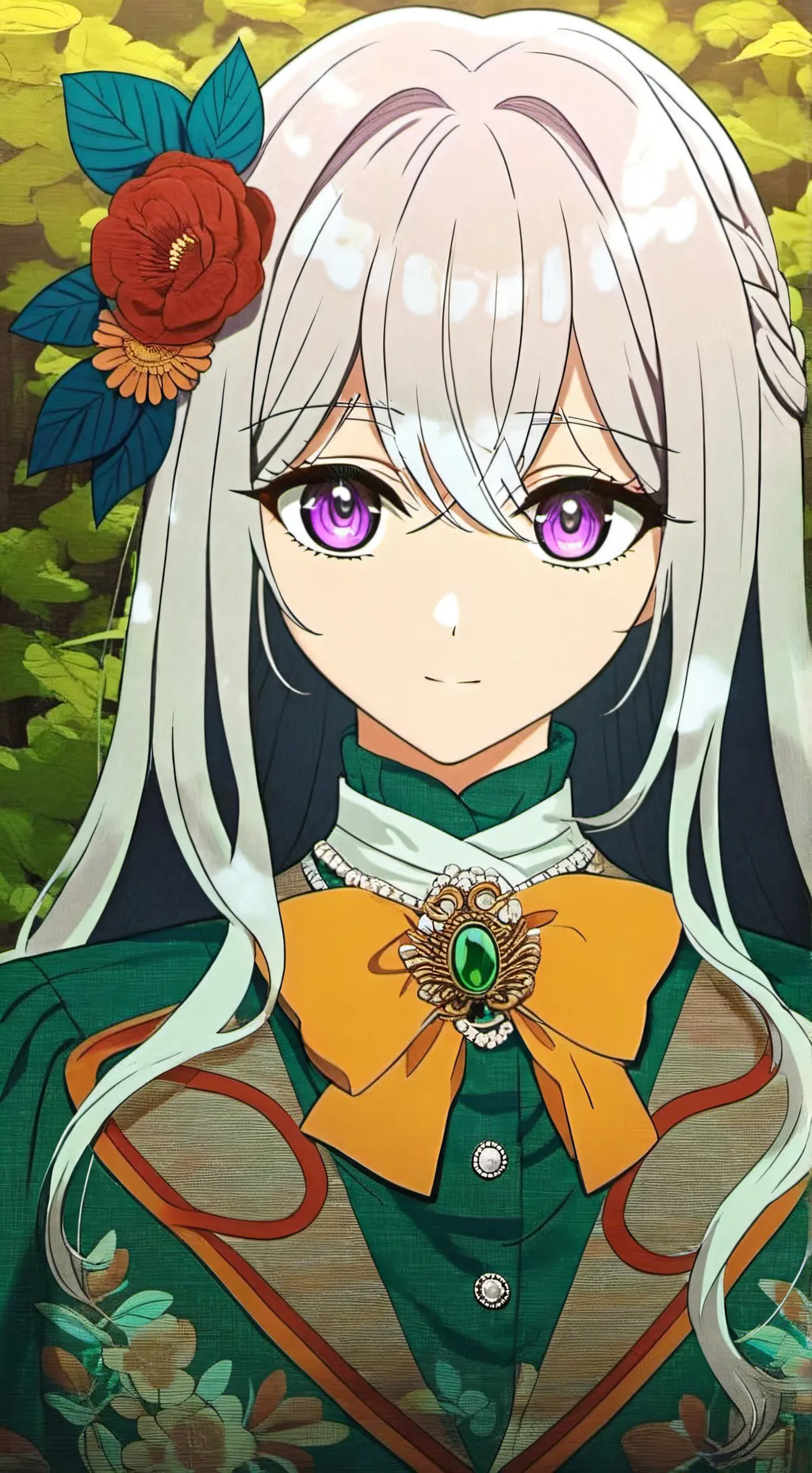 ai character: weaver background