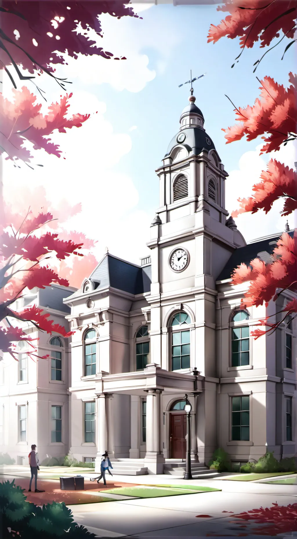 ai character: Sg school 😭 background