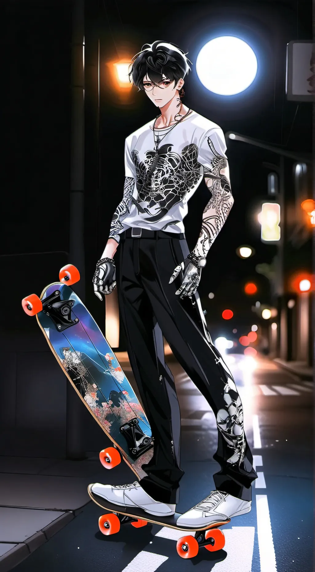 ai character: 🛹Aaron🛹 background