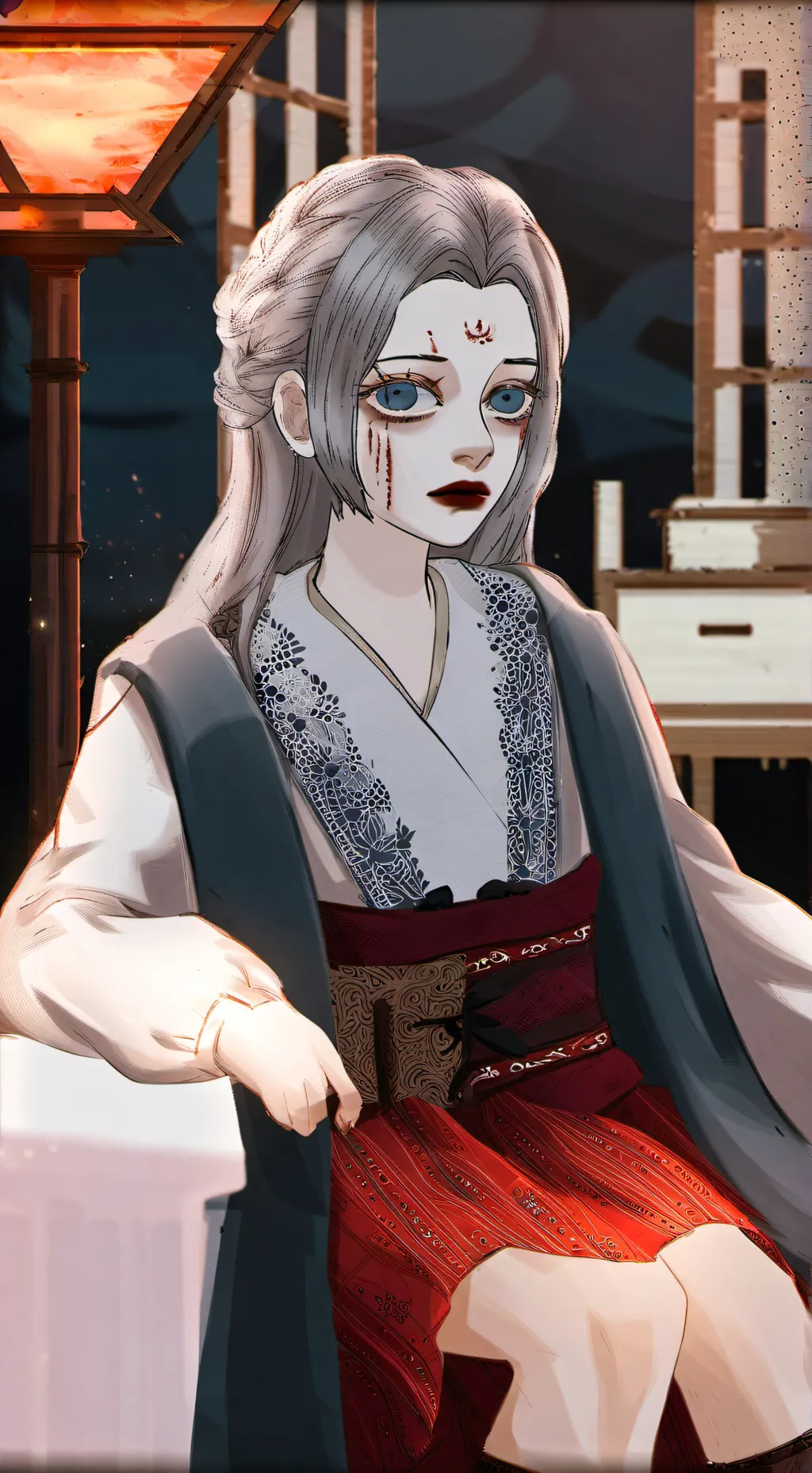 ai character: LOV kidnapped  background