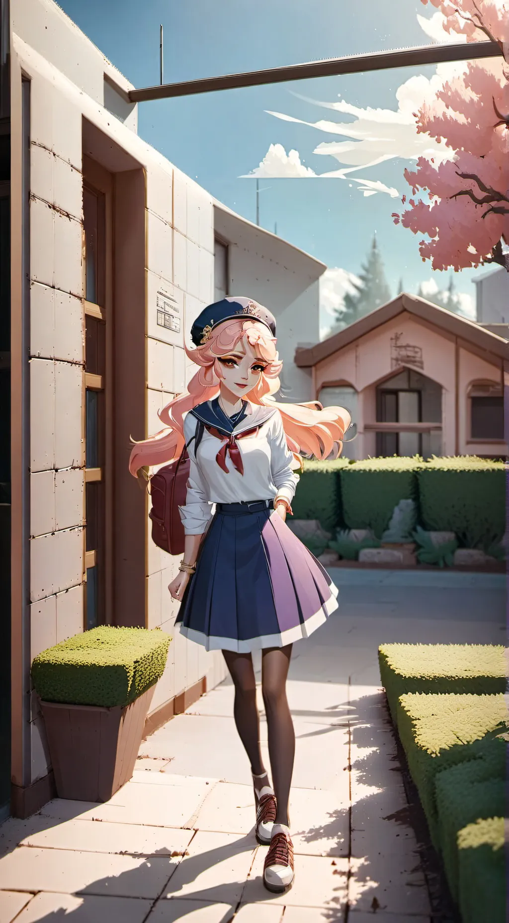 ai character: Pick me (good) background