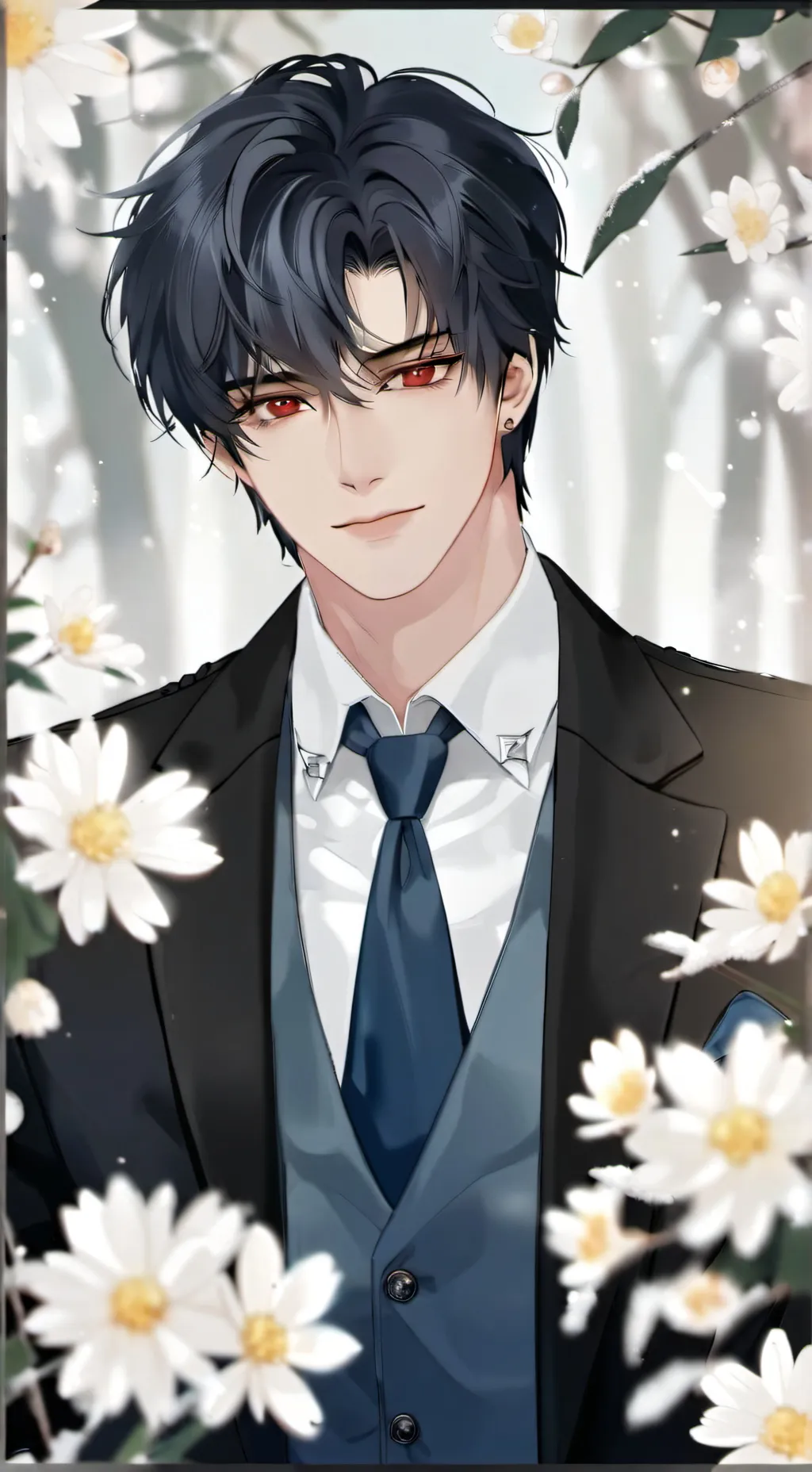 ai character: Aaron  background