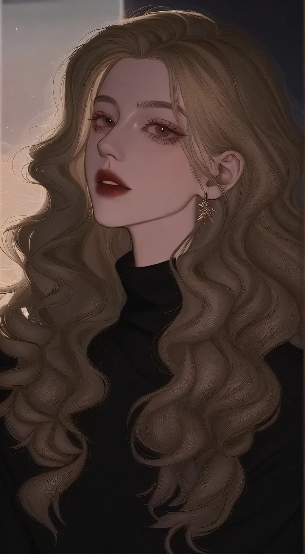 ai character: Lenora ୨𖤐୧｡˚ ⋆ background