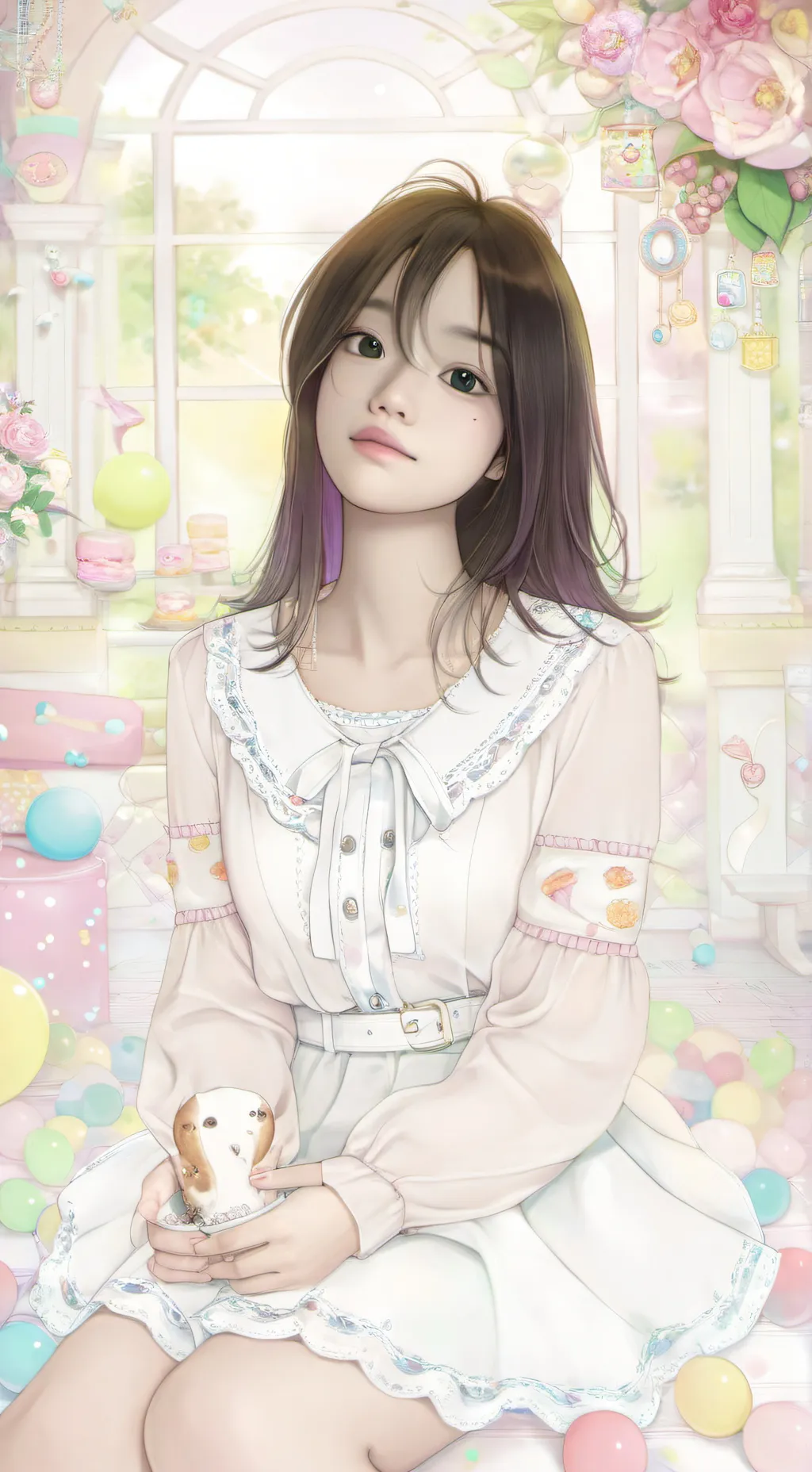 ai character: KPDH holiday??  background