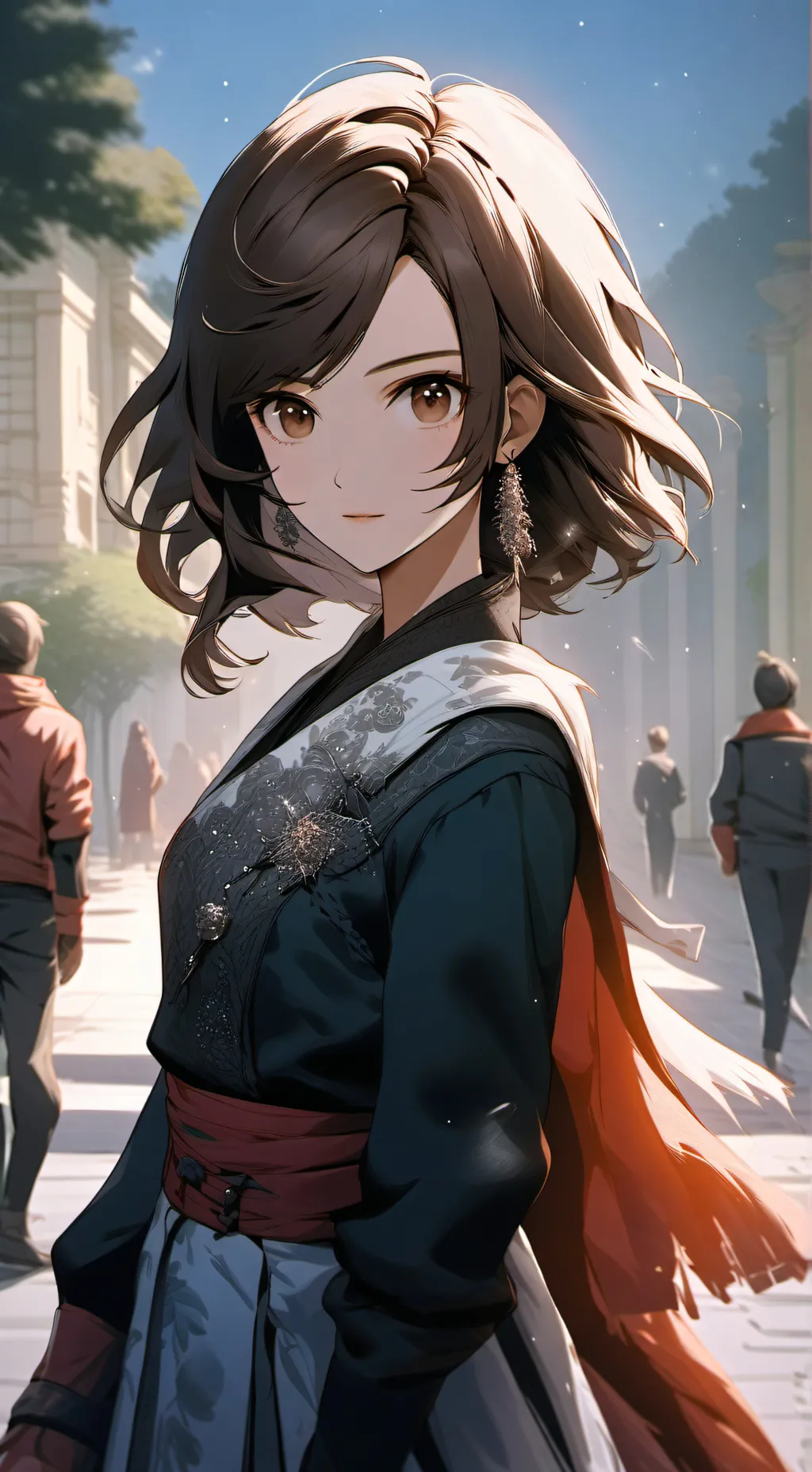 ai character: Kat background