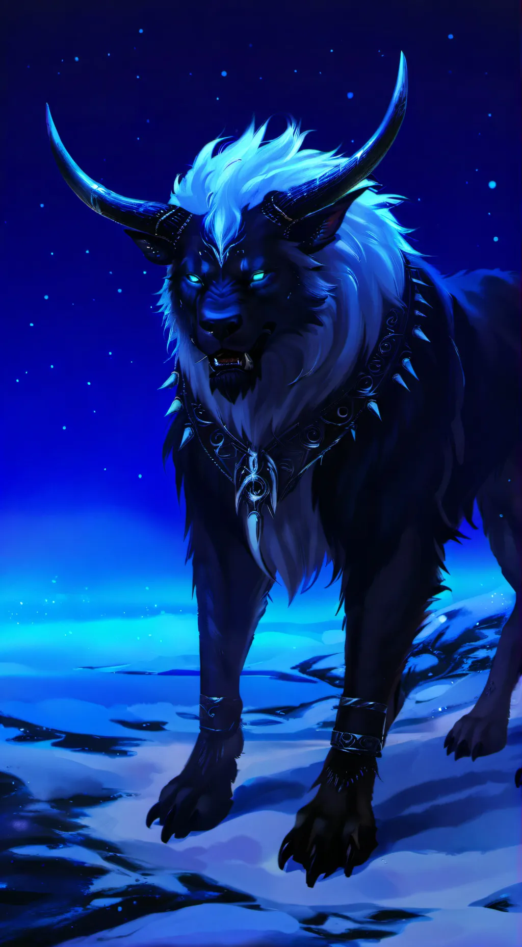 ai character: HørnStalker background