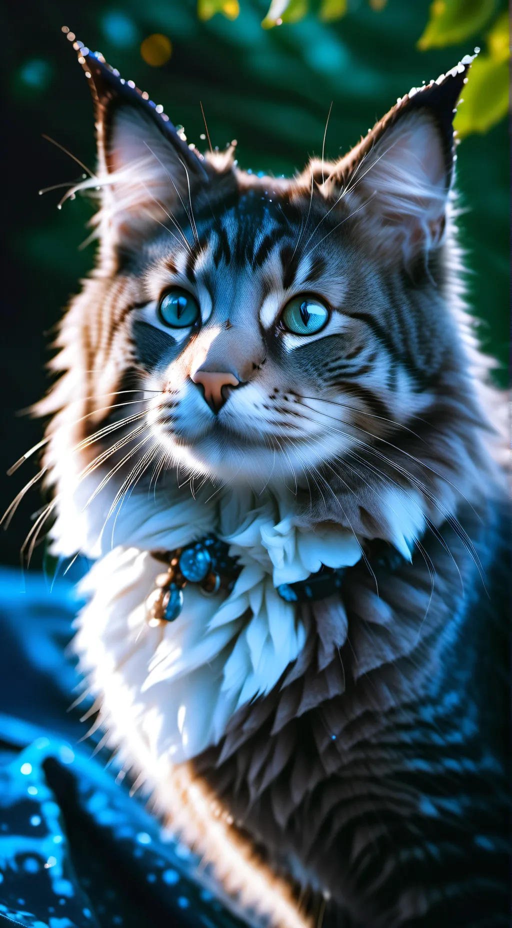 ai character: Mr. Meow background