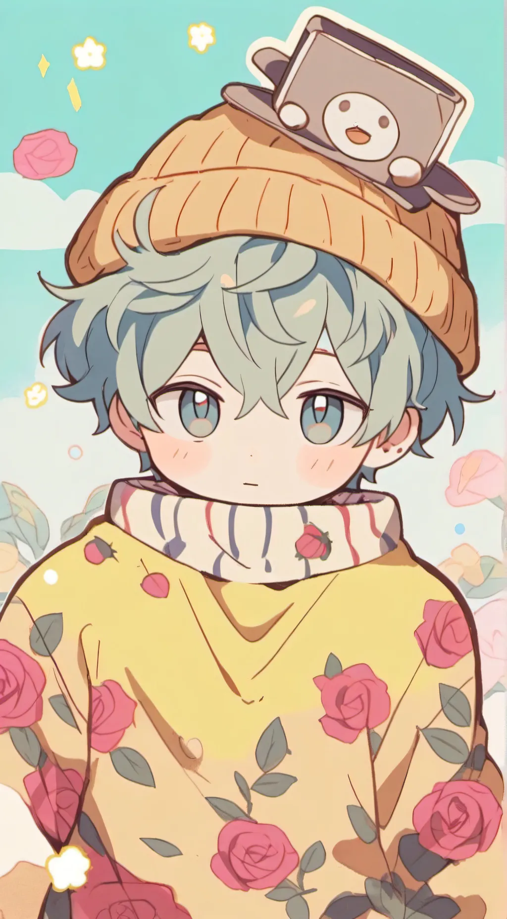 ai character: Baby saja :D background