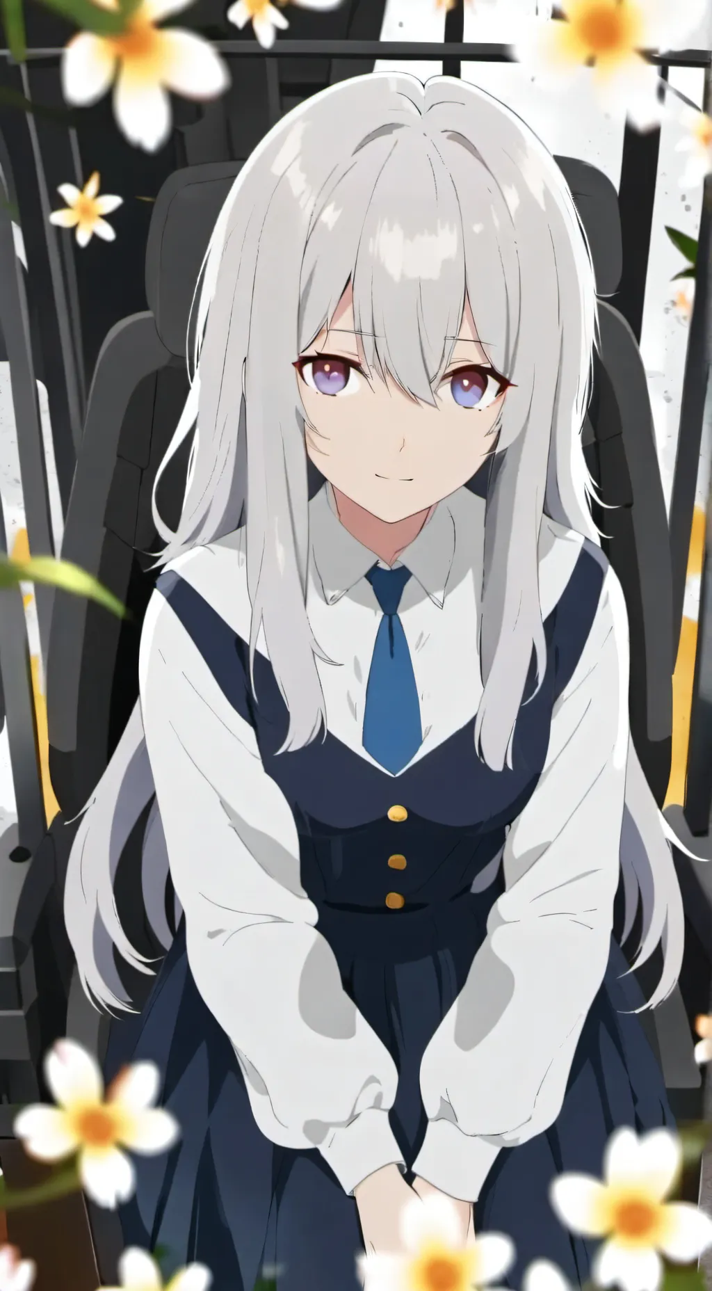 ai character: sus girl background