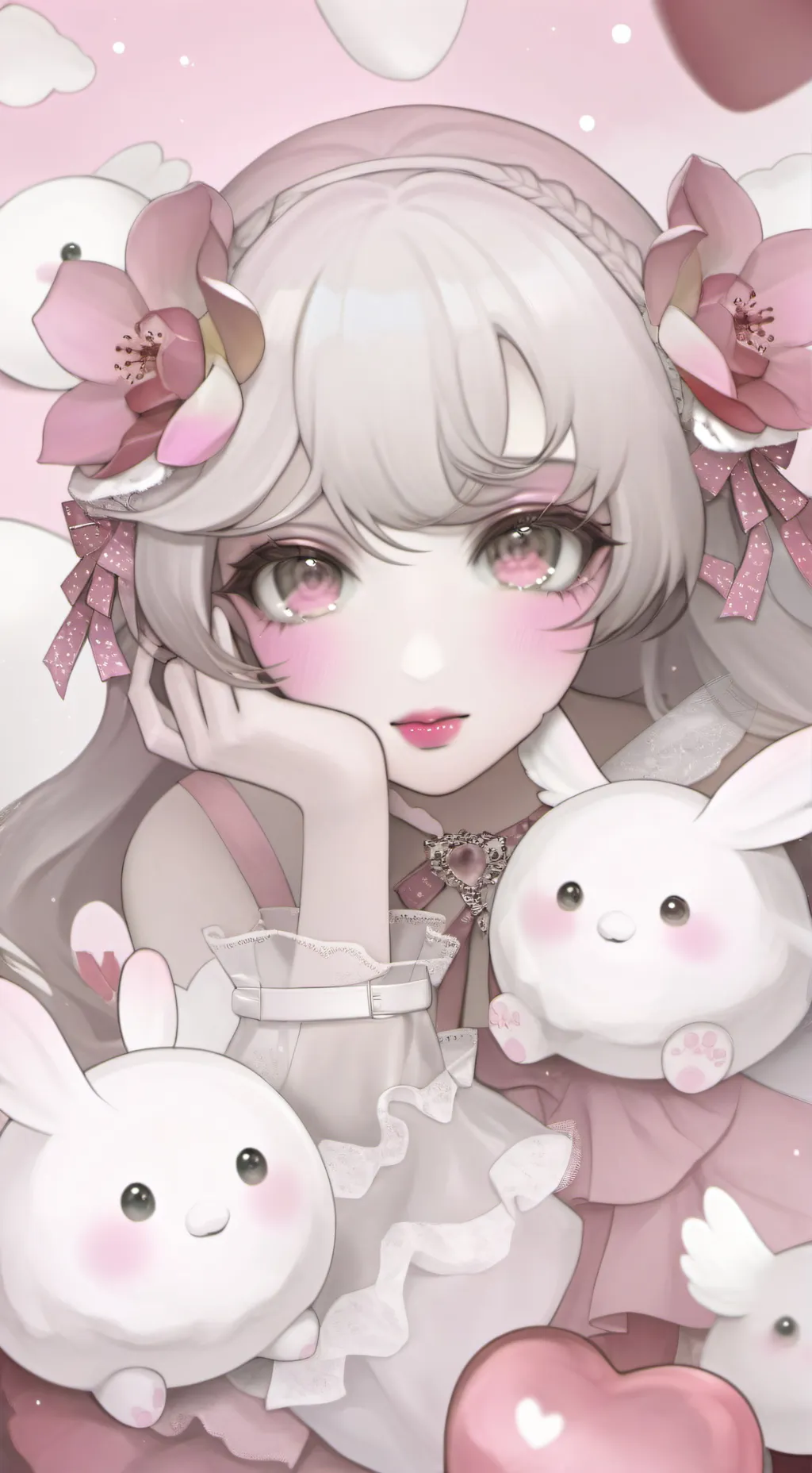 ai character: ☆starry☆ background